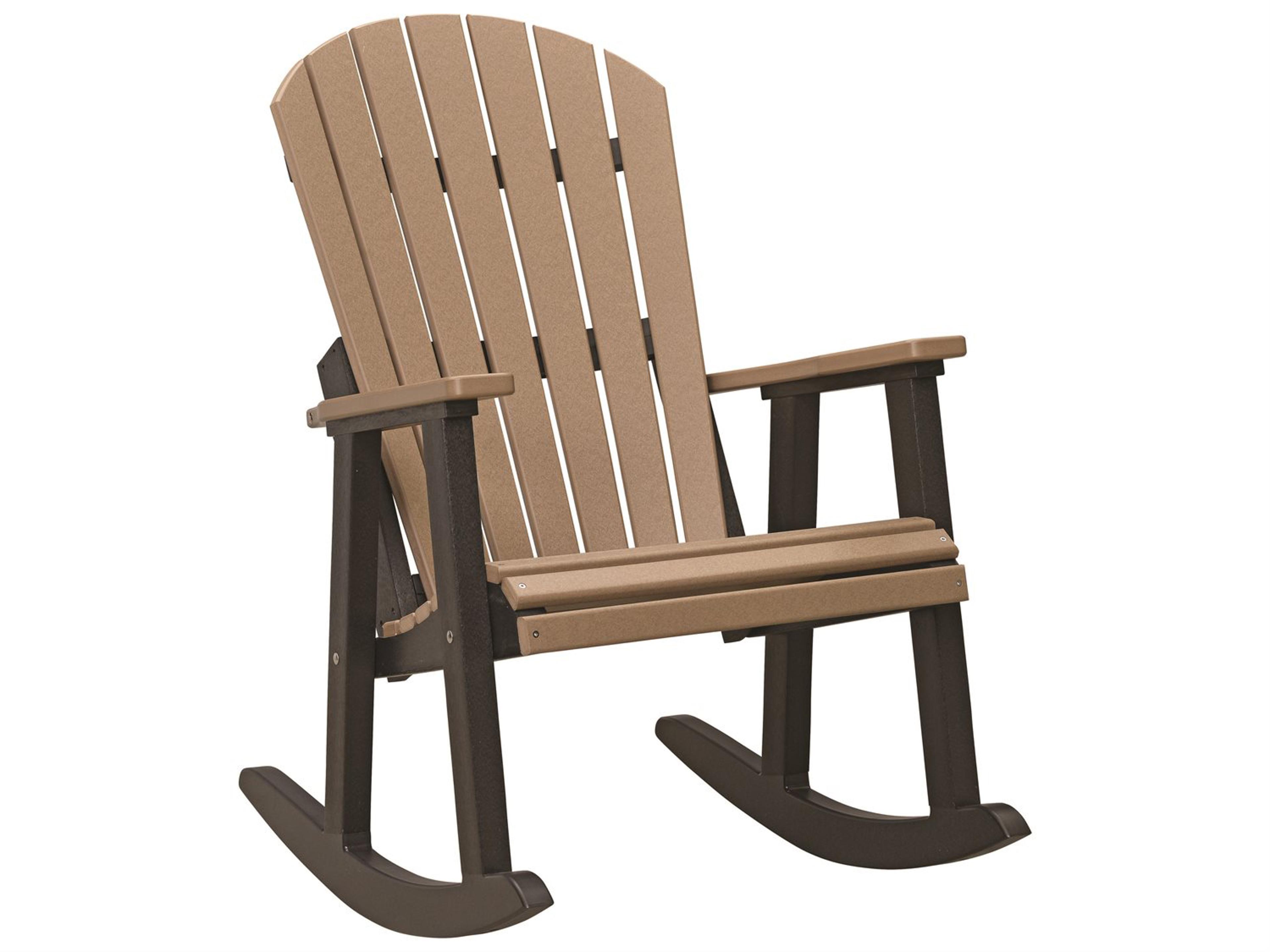 Berlin Gardens Comfo-Back Recycled Plastic Patio Rocker