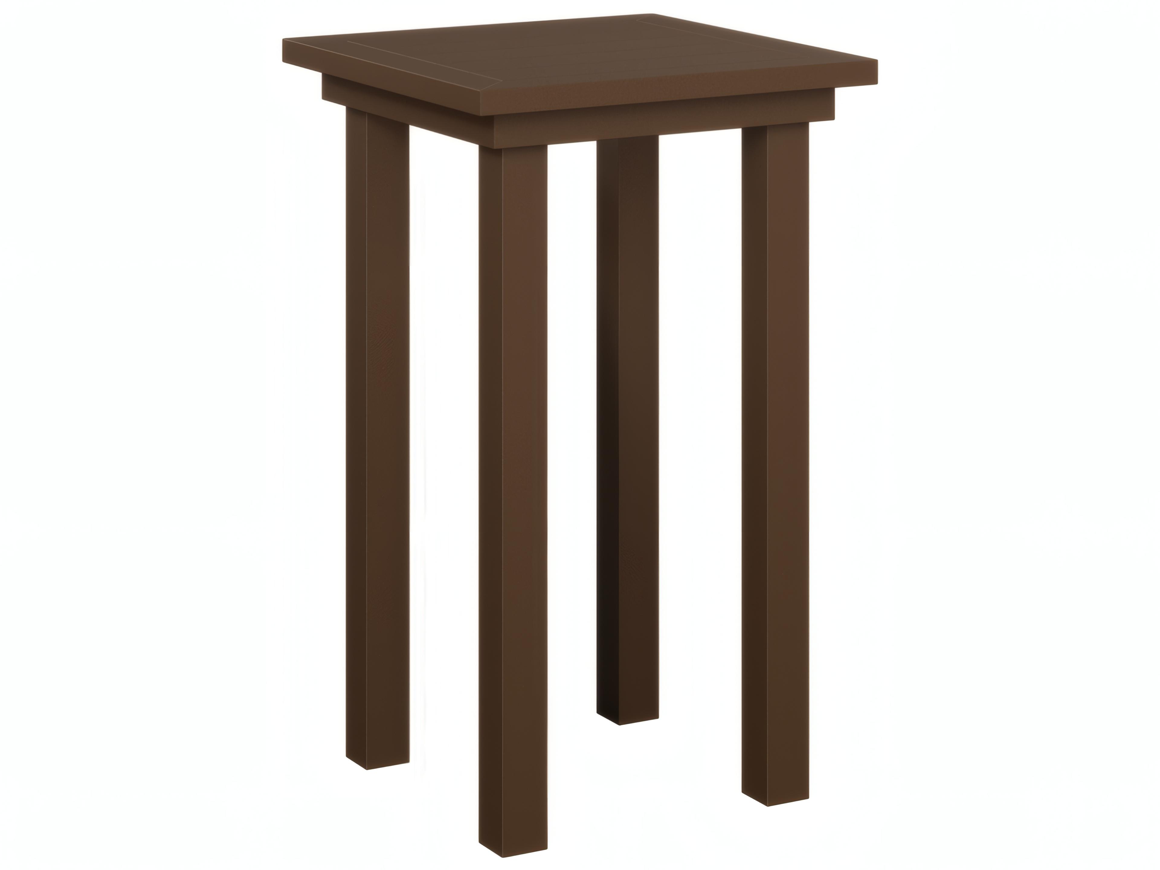 Berlin Gardens Vida Aluminum 18" Square End Table