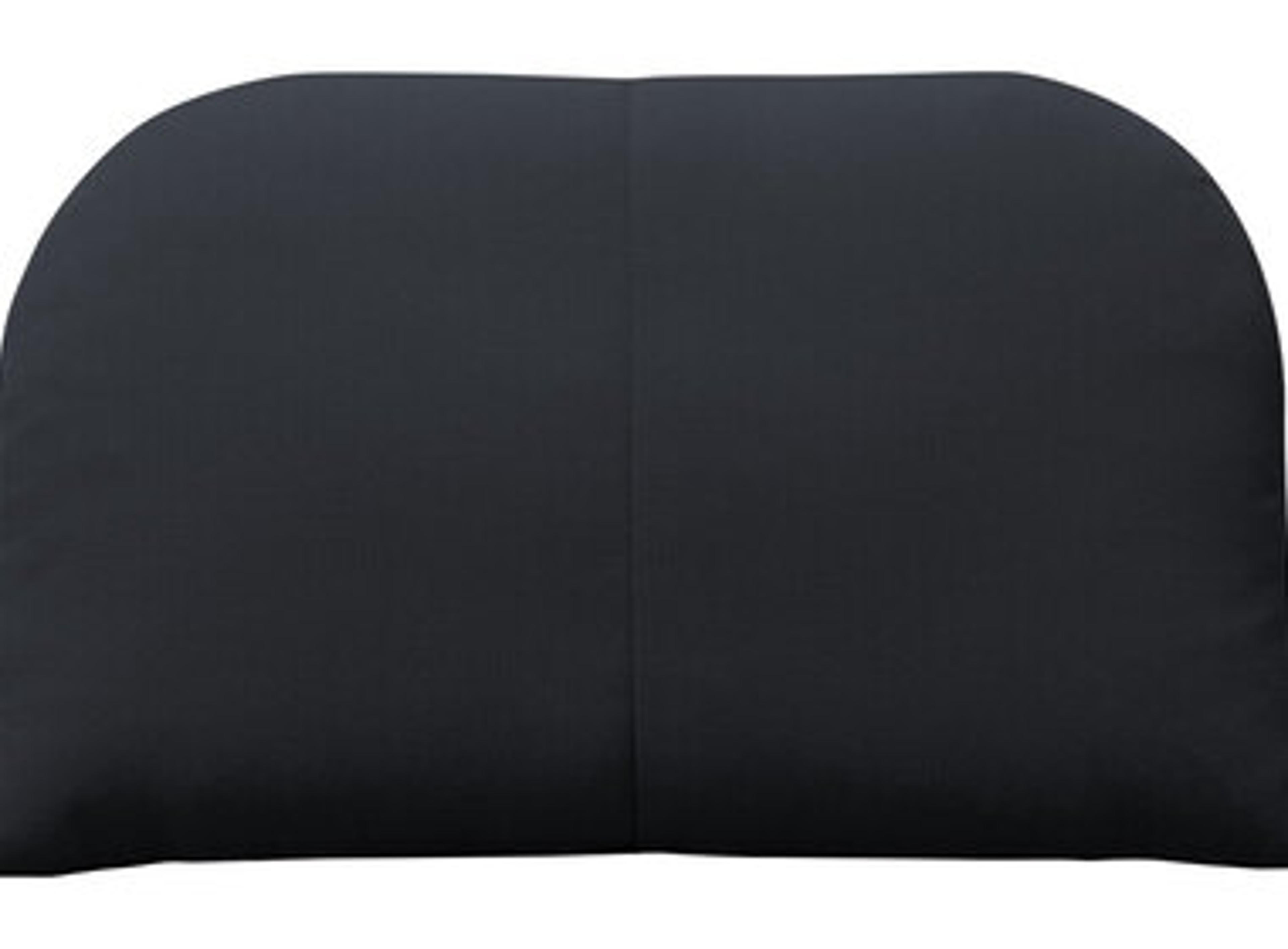 Bend Goods Outdoor Arc Throw Pillow in Black