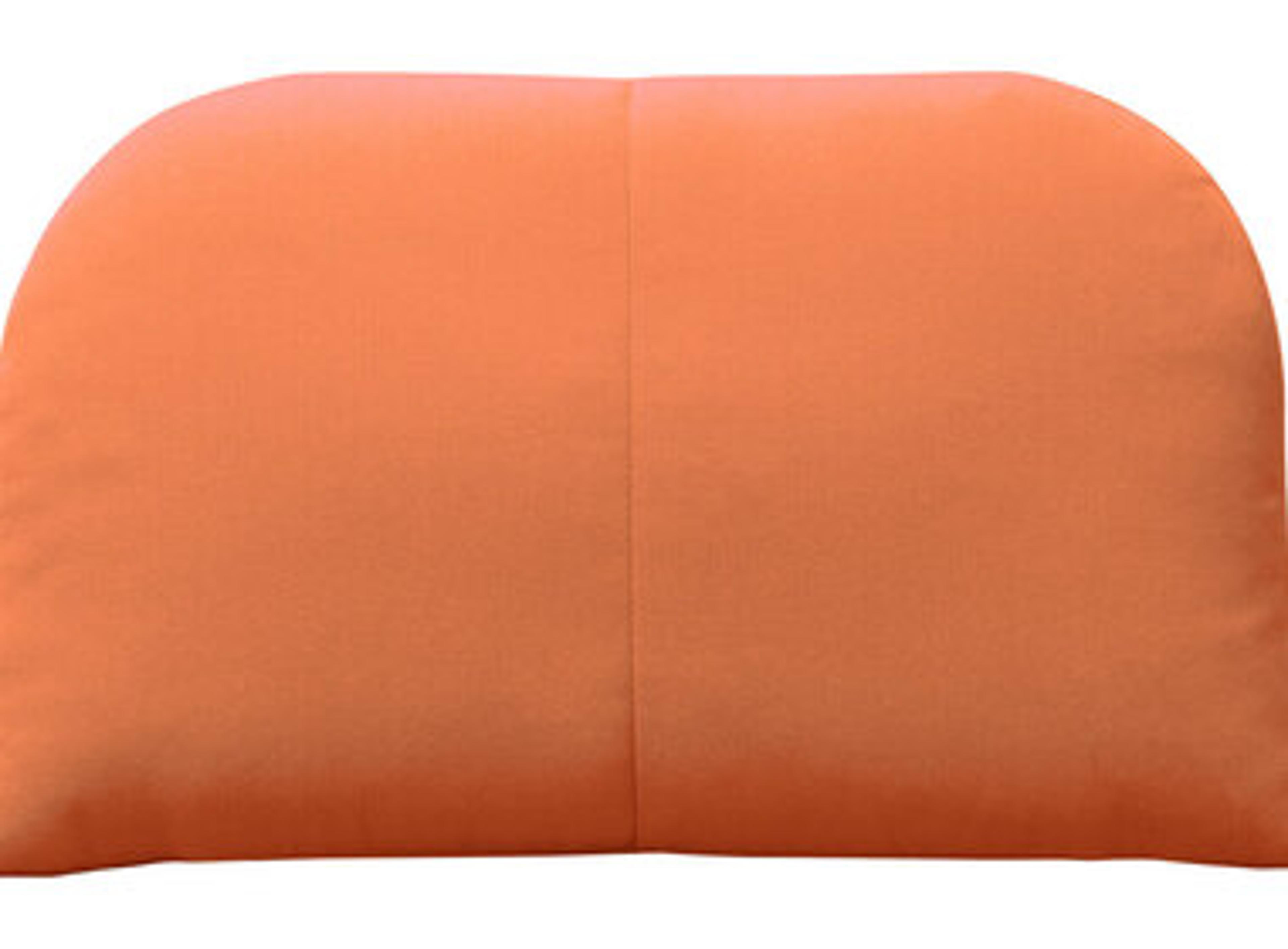 Bend Goods Outdoor Arc Throw Pillow in Melon
