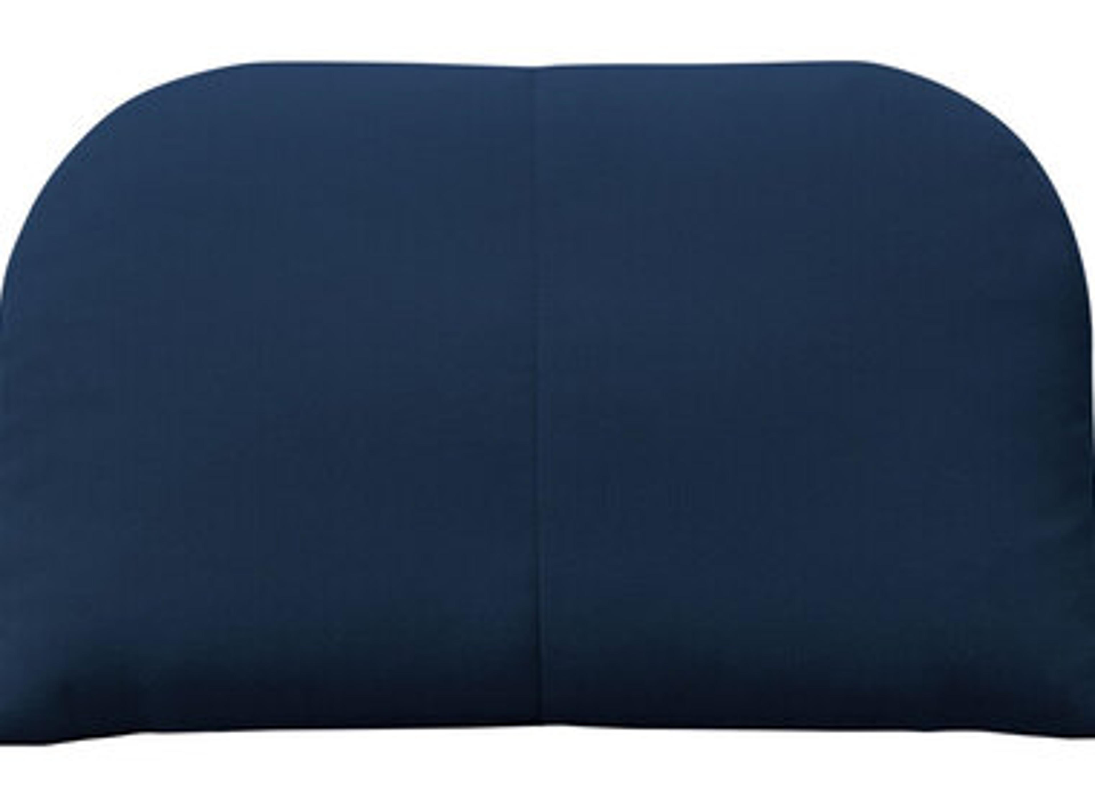 Bend Goods Outdoor Arc Throw Pillow in Navy