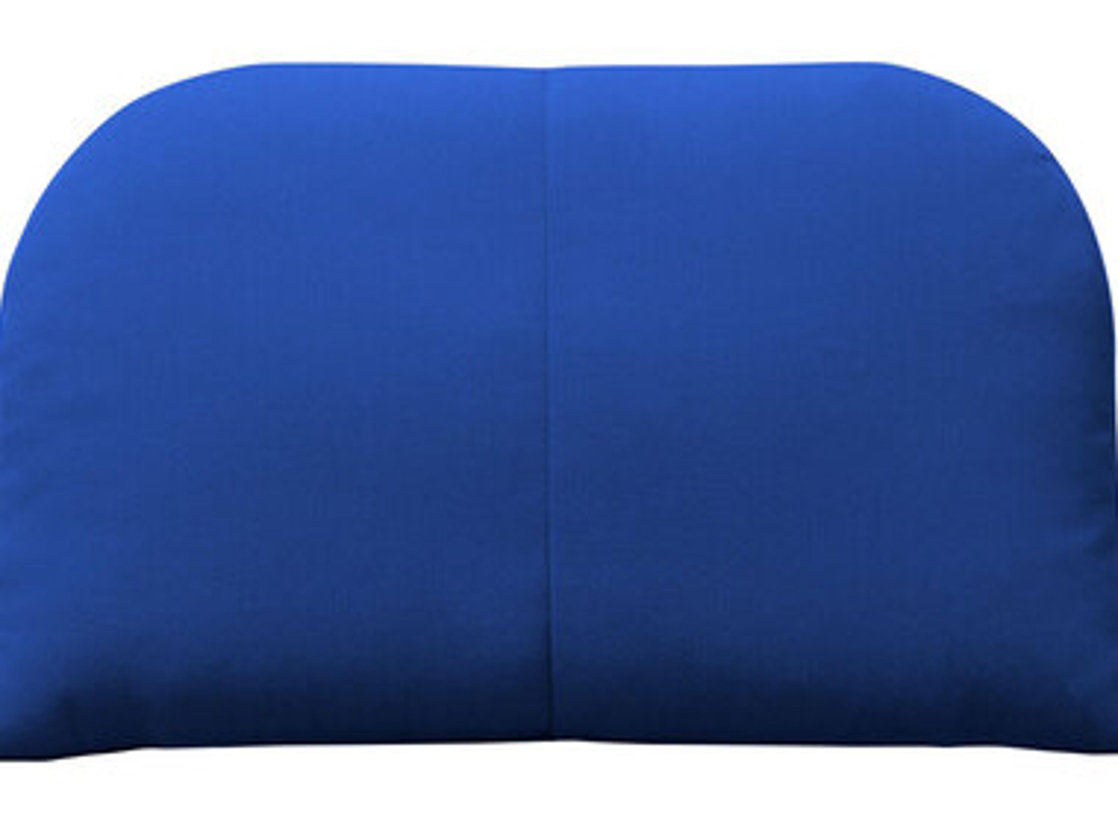 Bend Goods Outdoor Arc Throw Pillow in True Blue