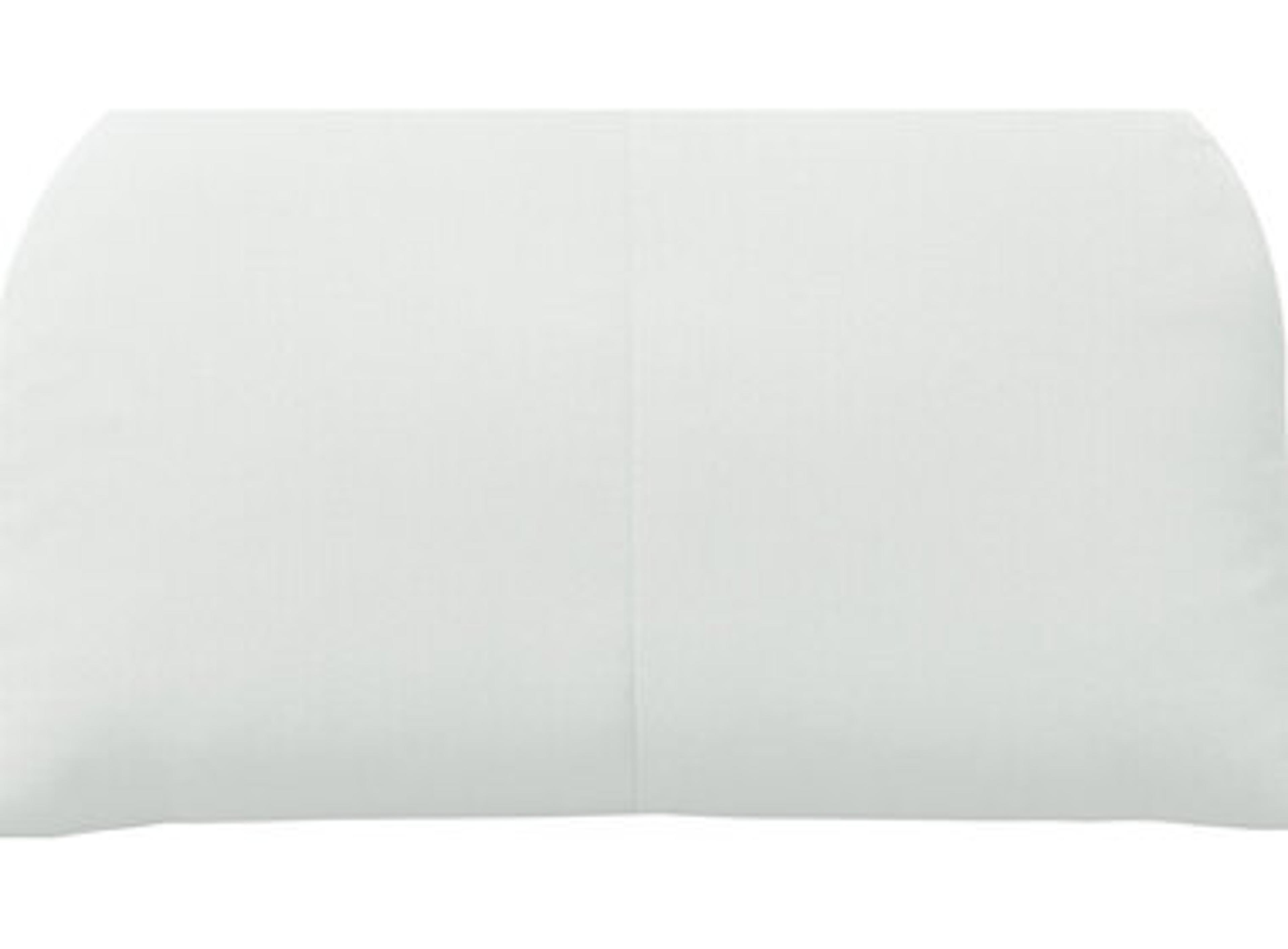 Arc Throw Pillow in White