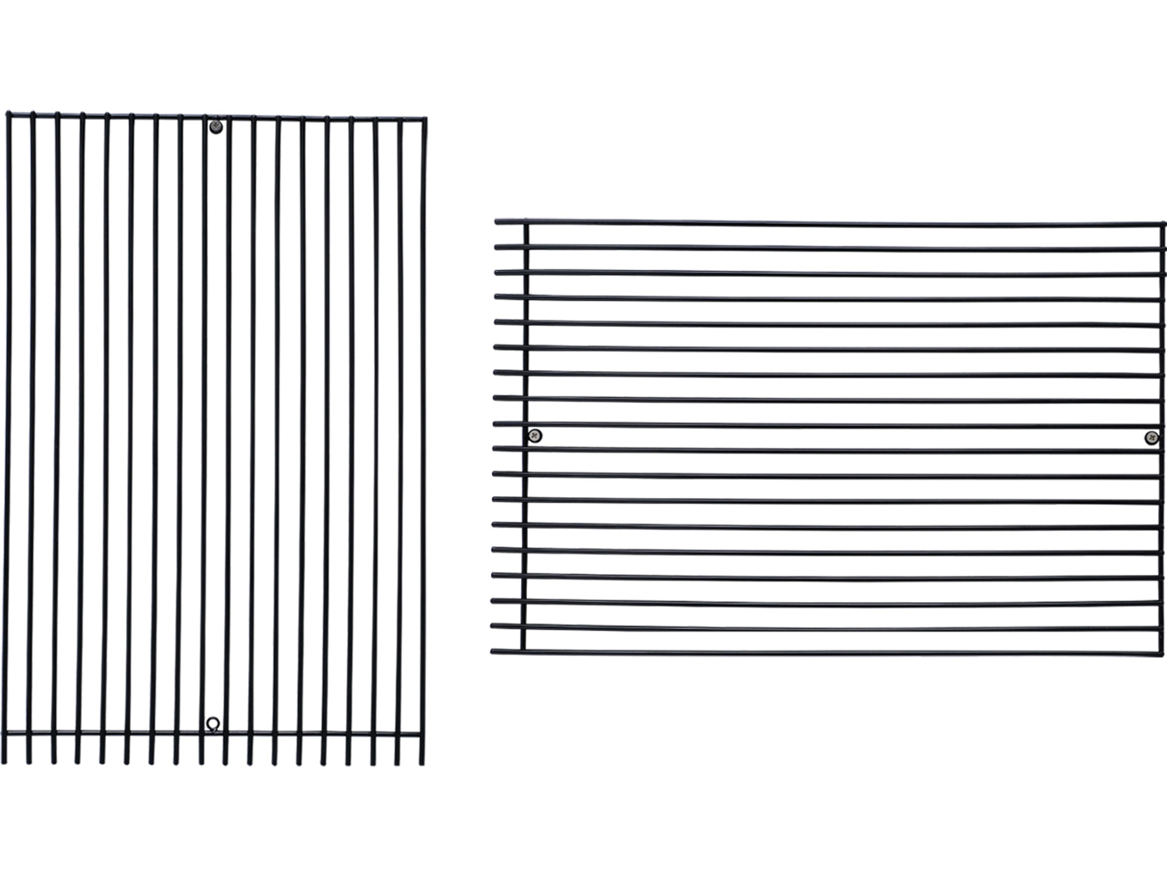 Bend Goods Outdoor Modular Galvanized Iron Black 12'' Straight Art Wall Decor