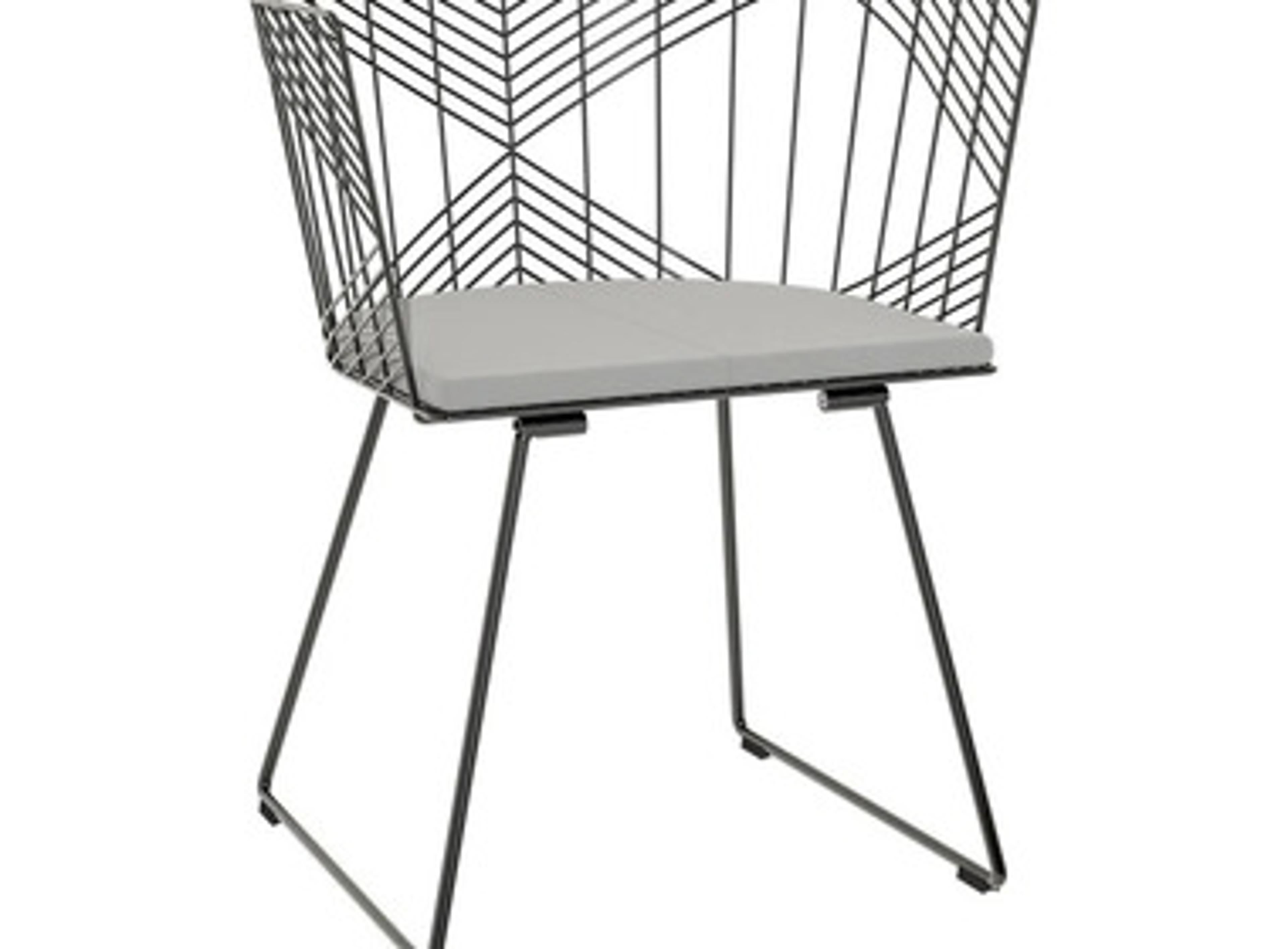 Bend Goods Outdoor Captain Seat Pad in Granite