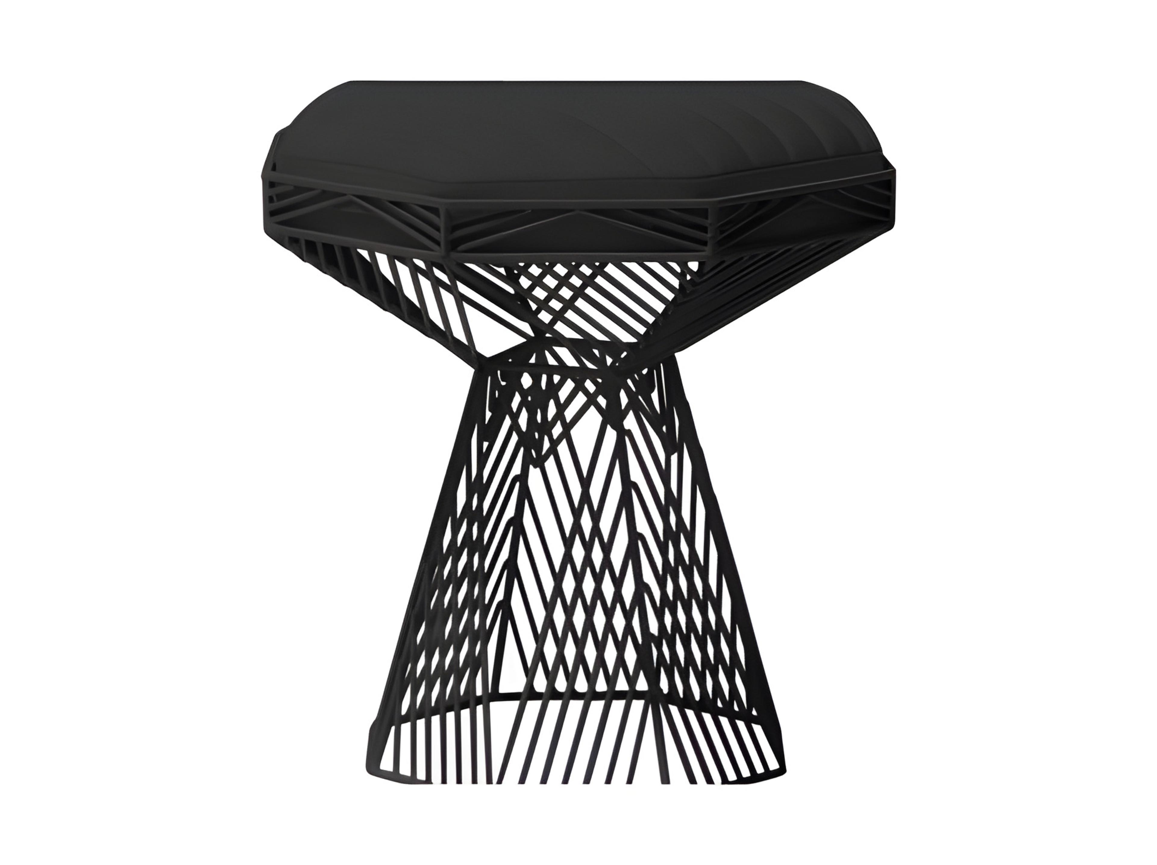 Bend Goods Outdoor Switch Table & Stool Seat Pad in Black