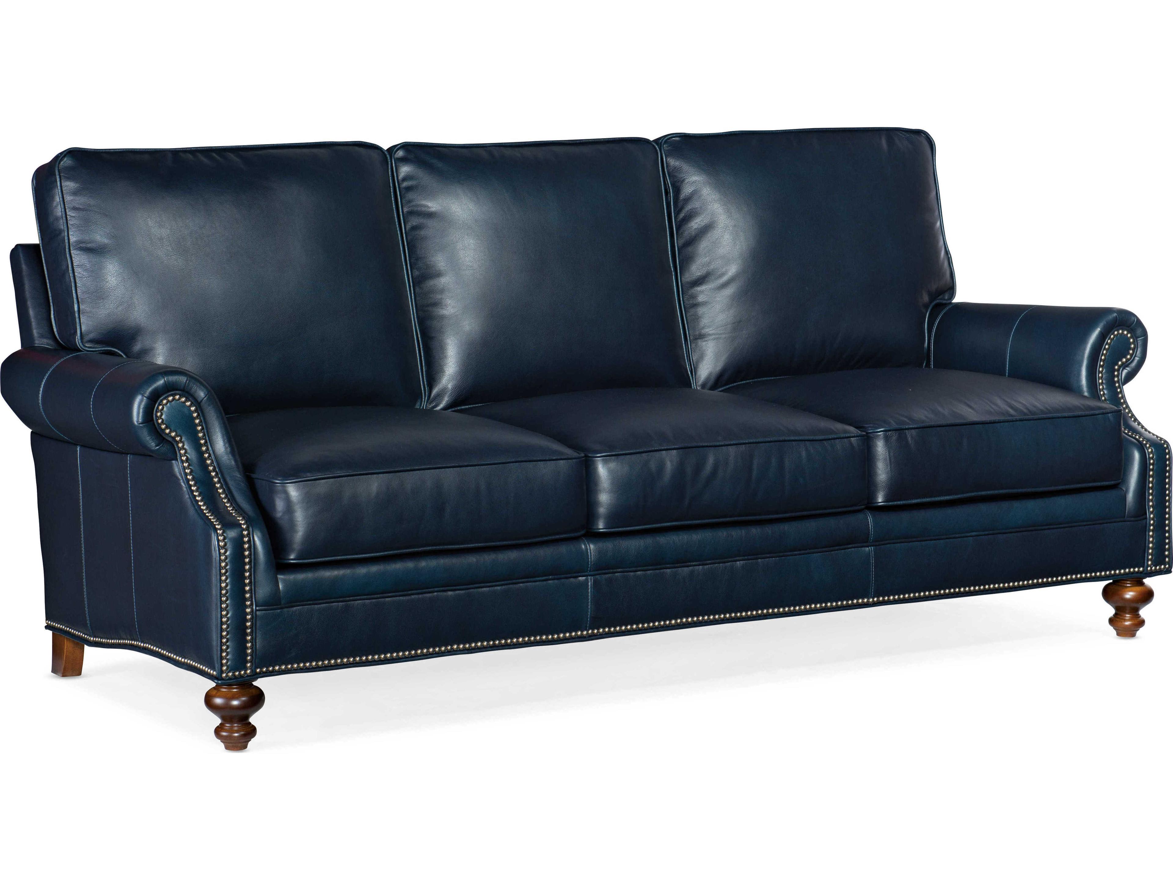 Bradington Young West Haven Leather Sofa