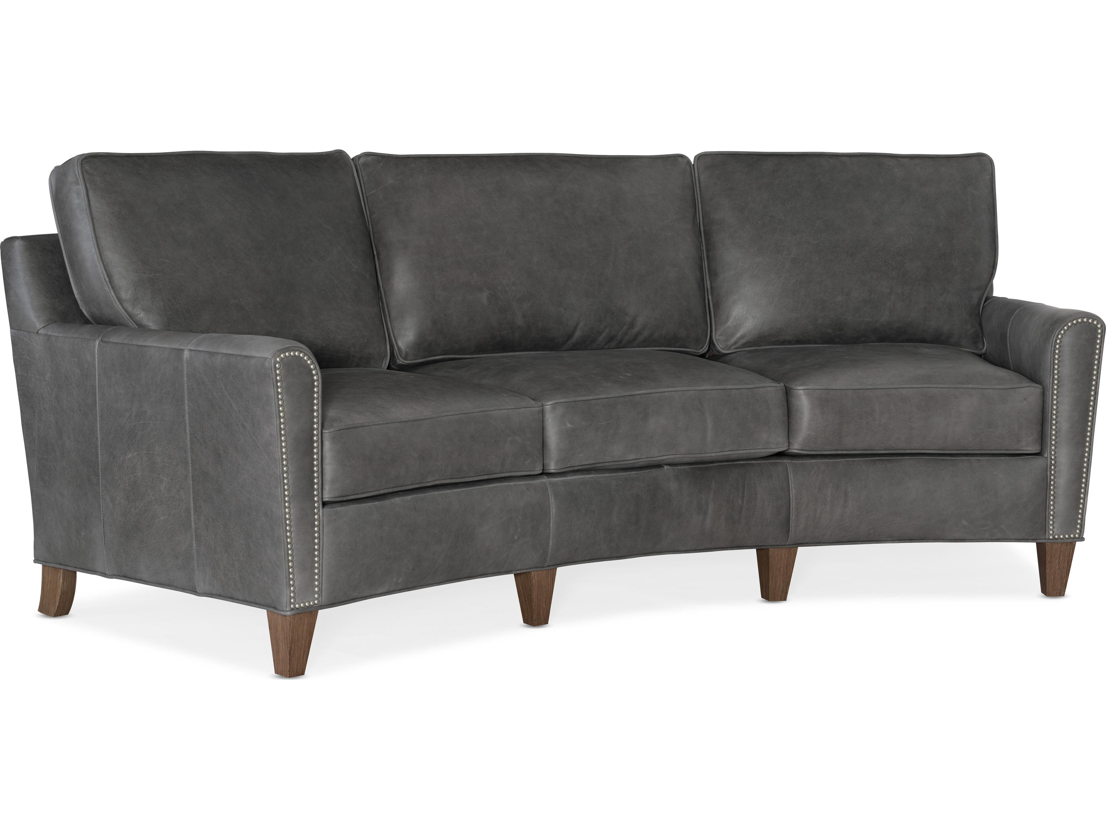 Bradington Young Manning Leather Sofa