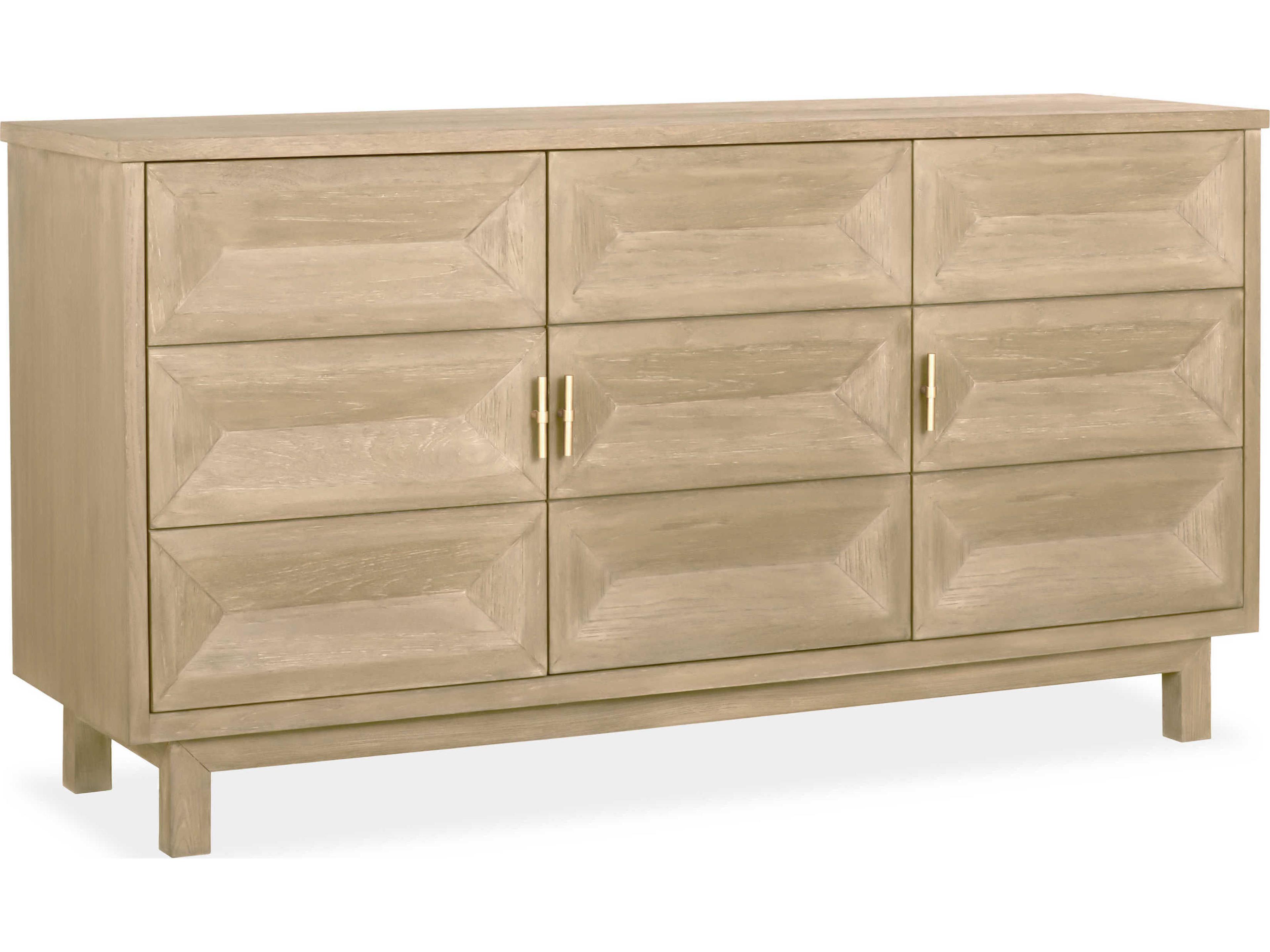 Brownstone Chambers 66" Teak Wood Beach Sideboard