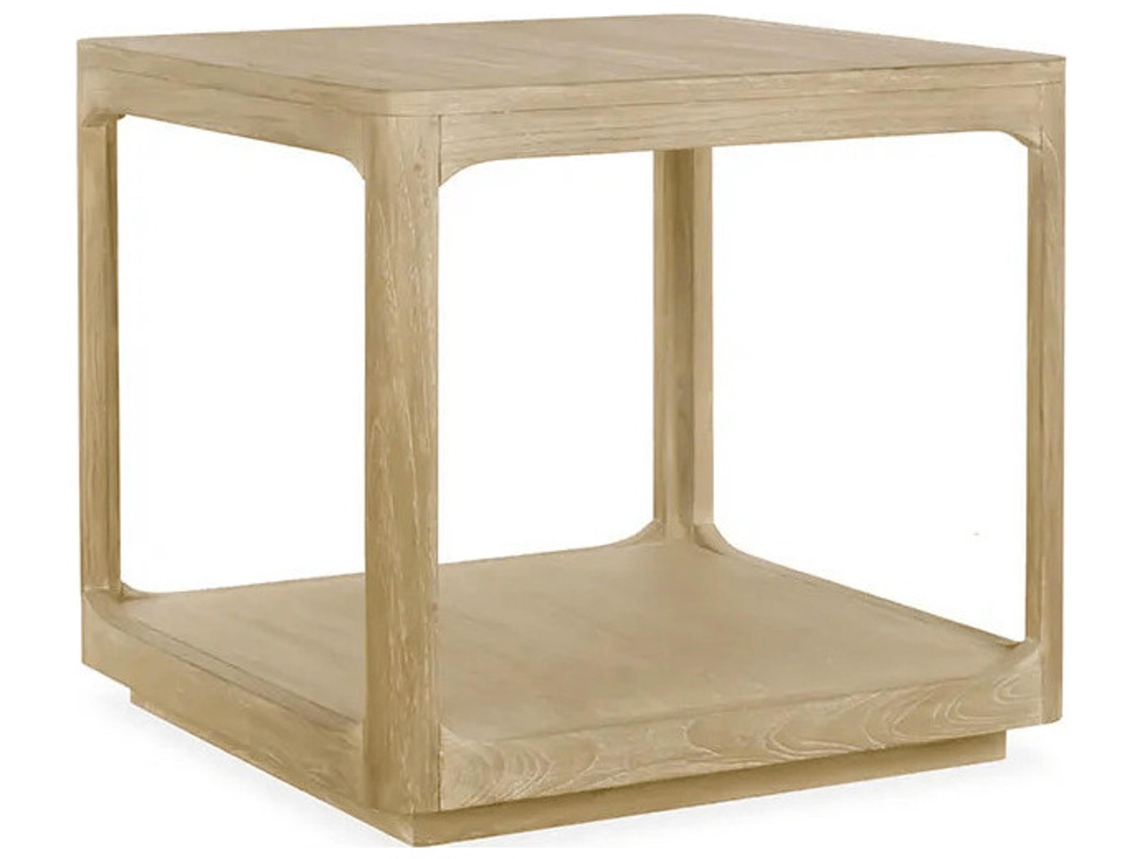 Brownstone Messina Square Wood Beach End Table
