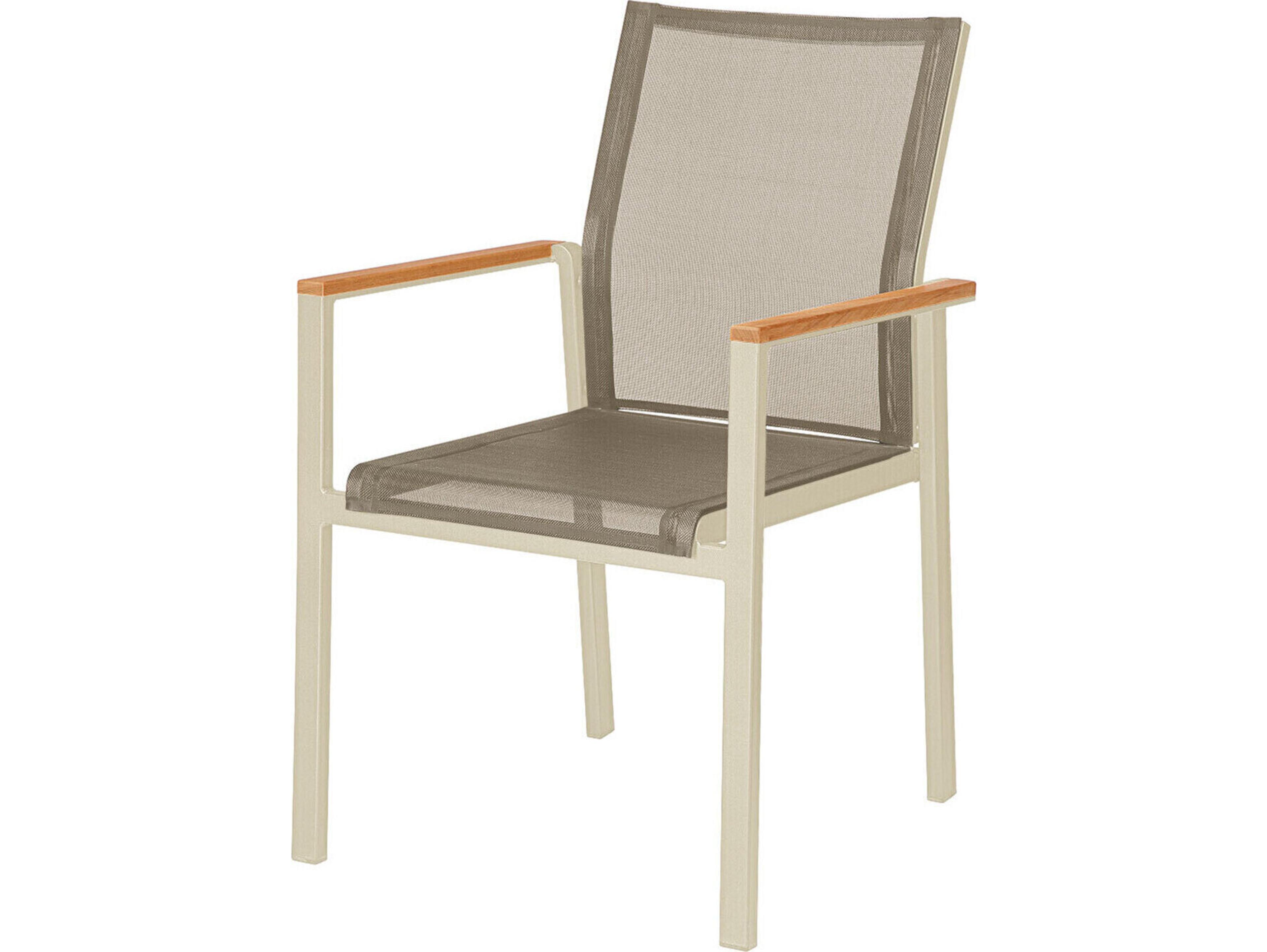 Barlow Tyrie Aura Aluminum Sling Dining Chair