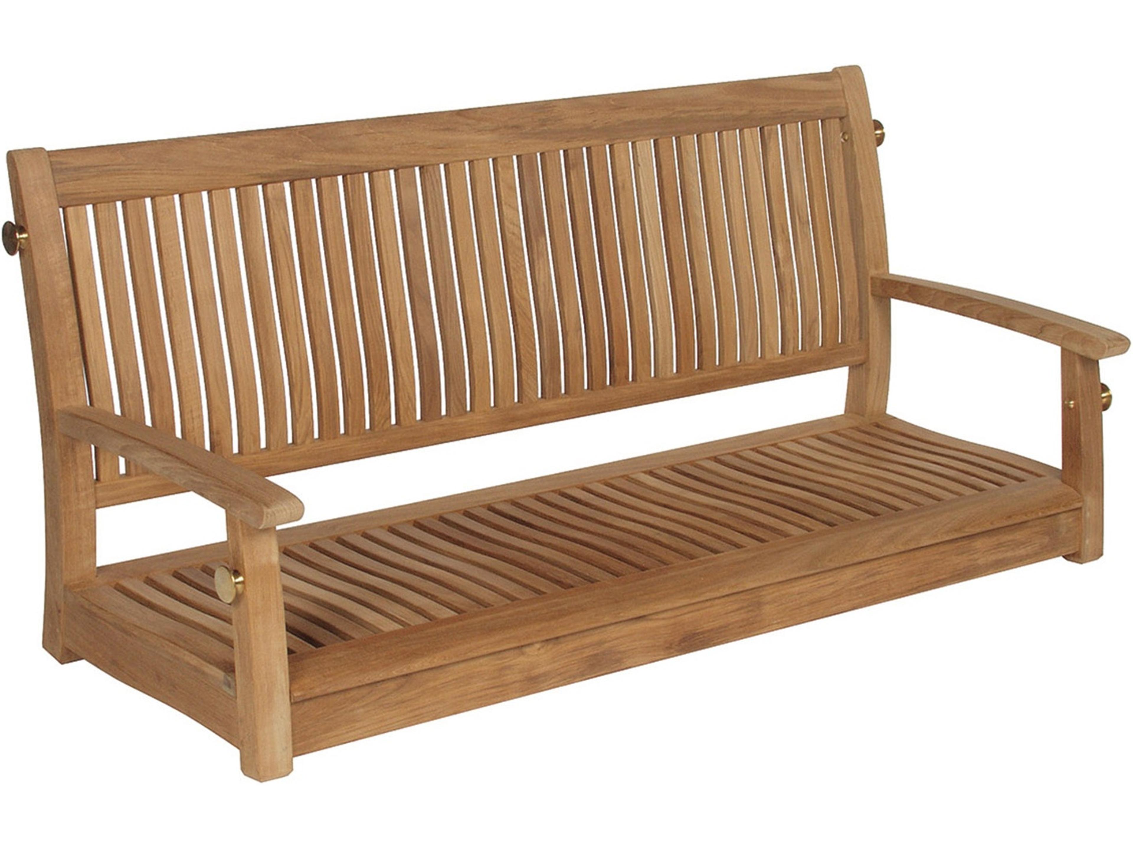 Barlow Tyrie Monaco Swing Bench - Natural Teak