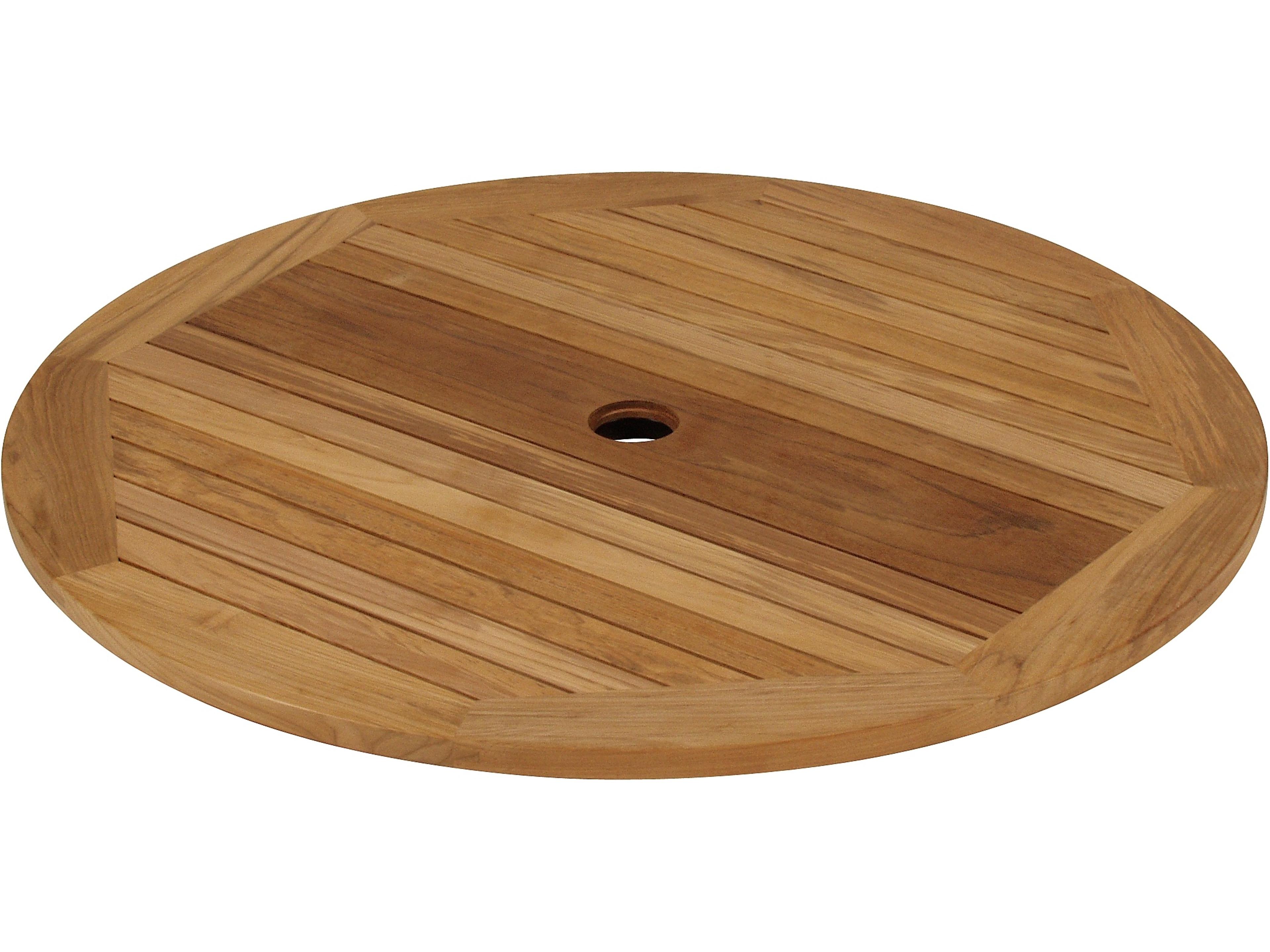 Barlow Tyrie Drummond Lazy Susan - Natural Teak - 43"