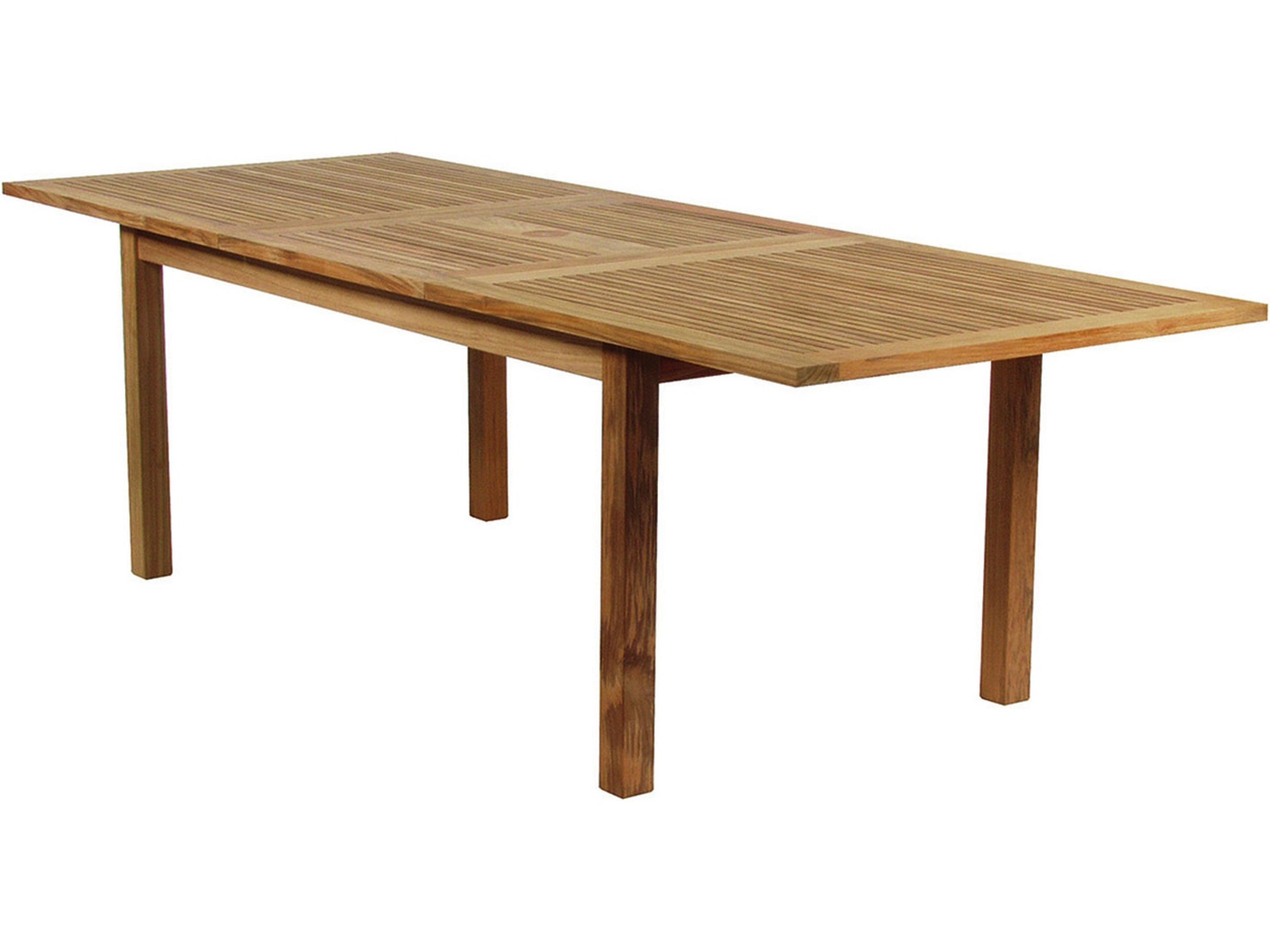 Barlow Tyrie Monaco Extending Dining Table - Natural Teak