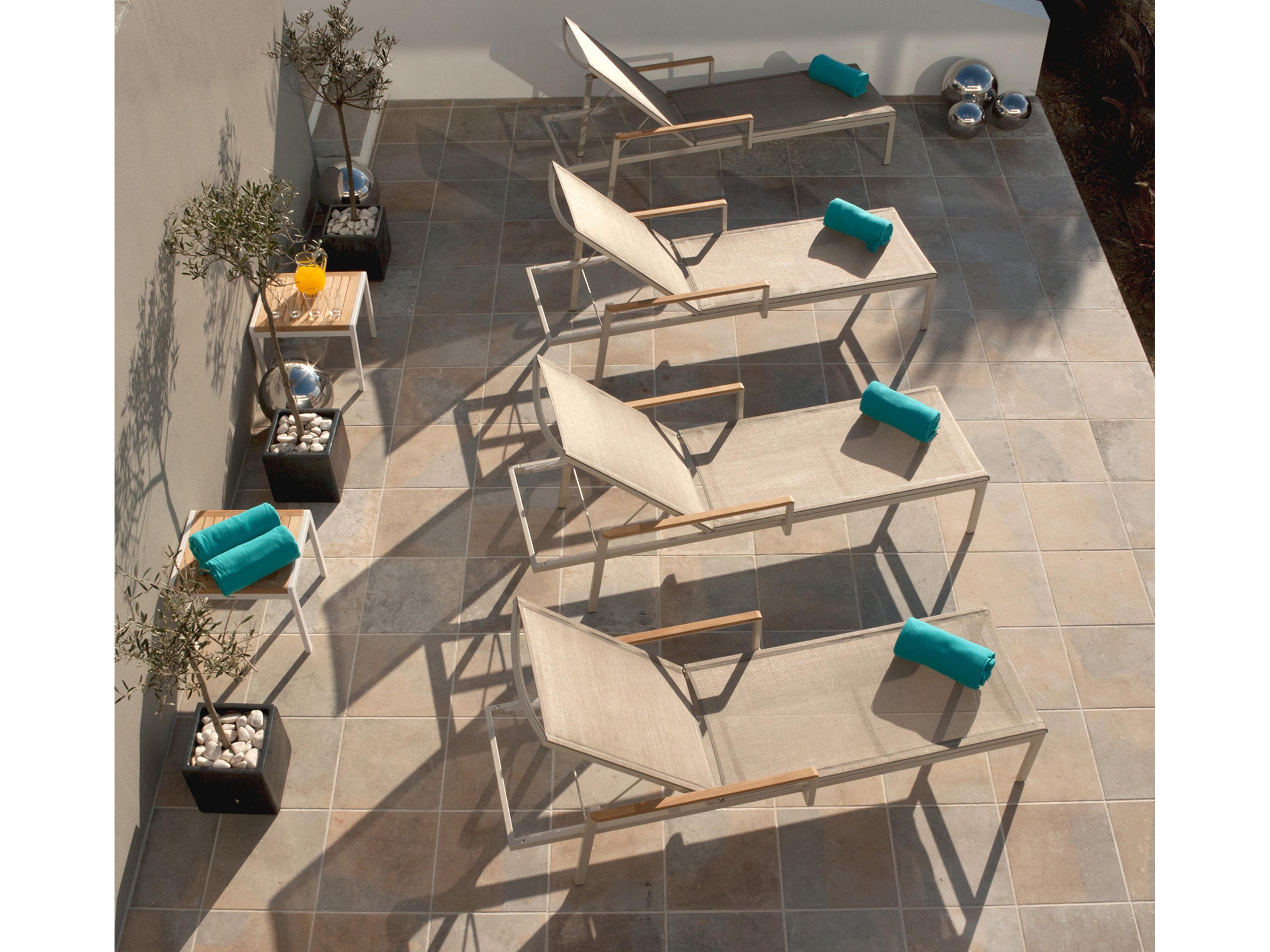 Barlow Tyrie Aura Occasional Aluminum Sling Lounge Set