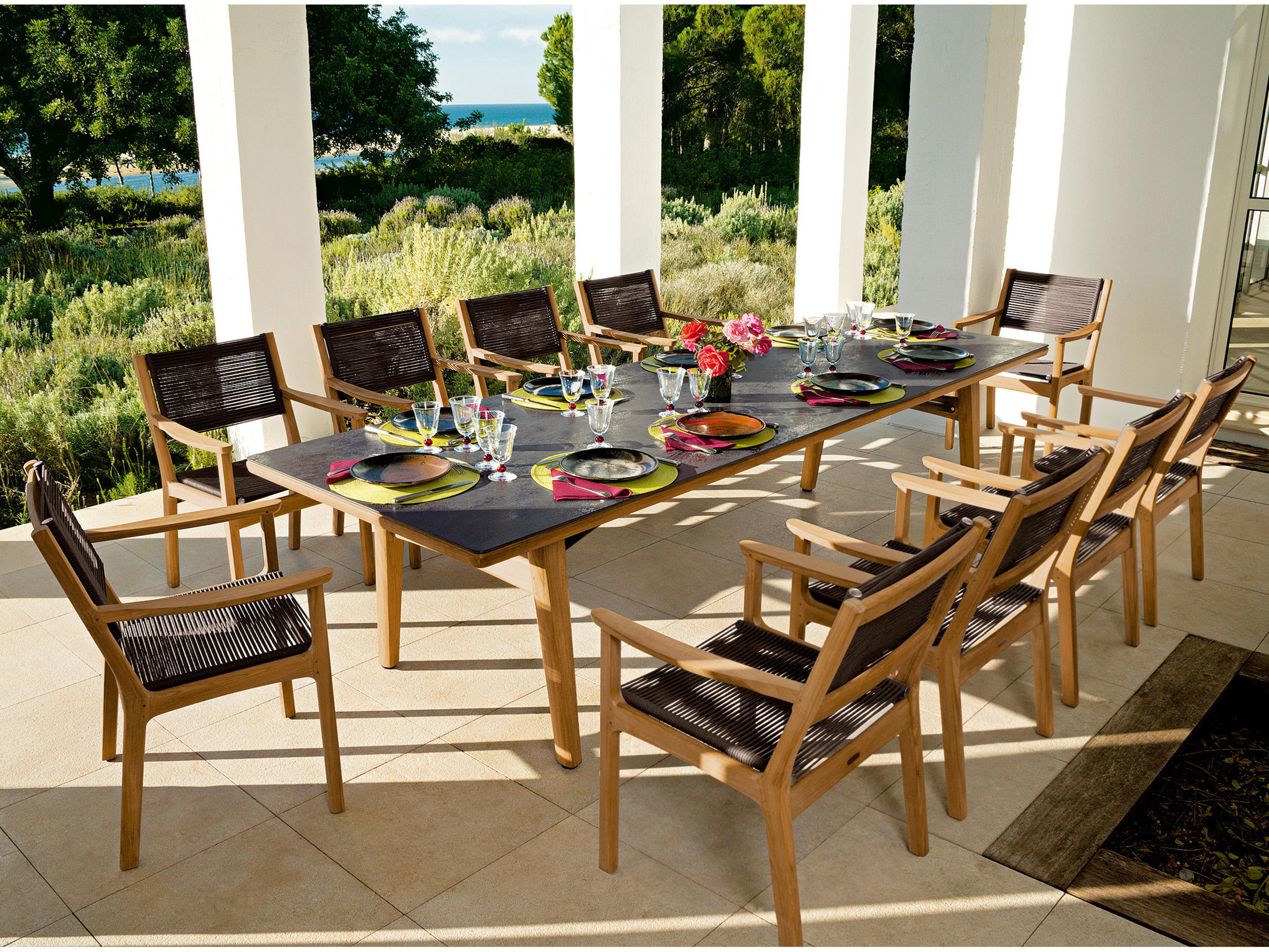 Barlow Tyrie Monterey Aluminum Dining Set