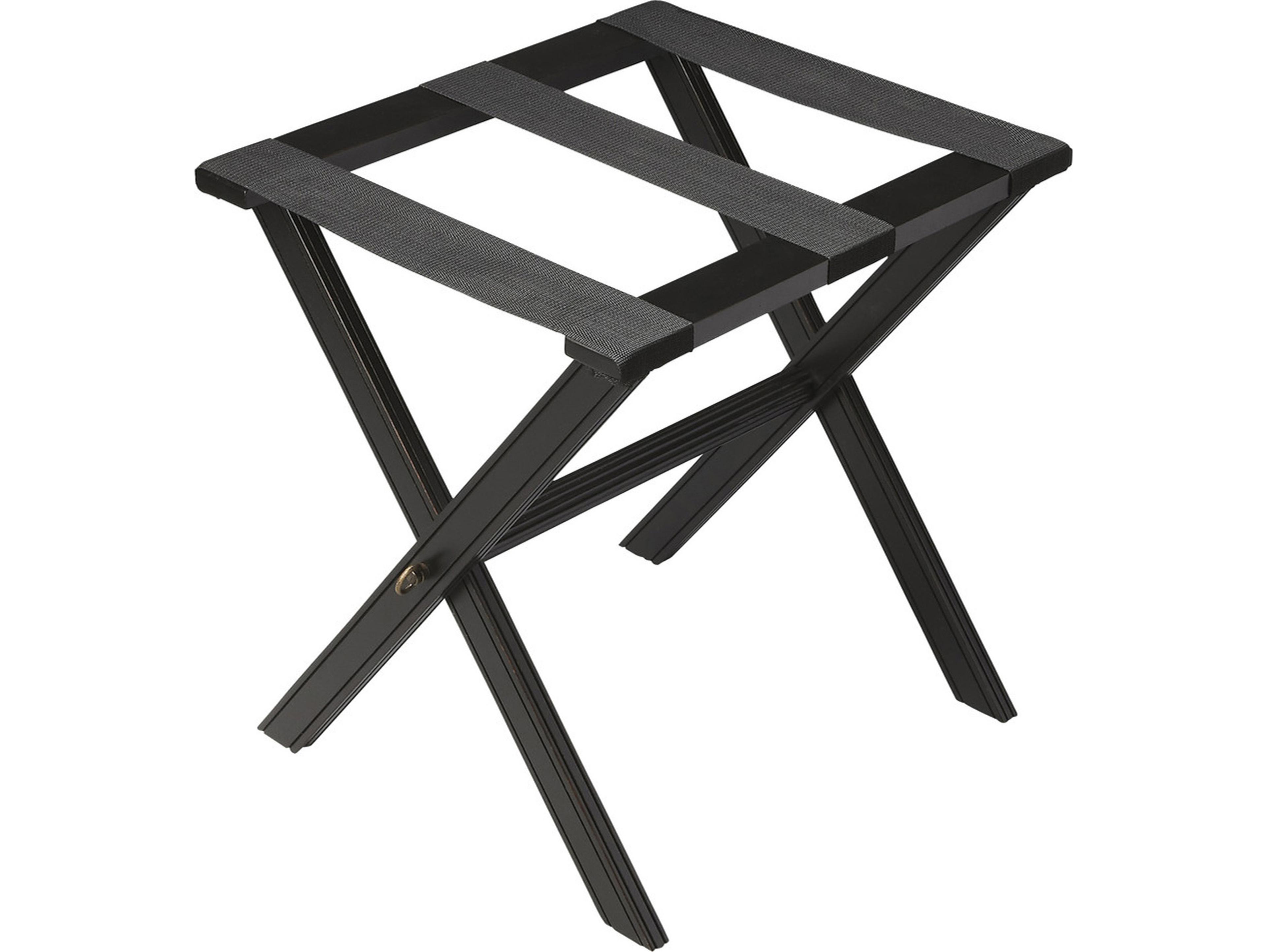 Butler Anthony Black Licorice Luggage Rack