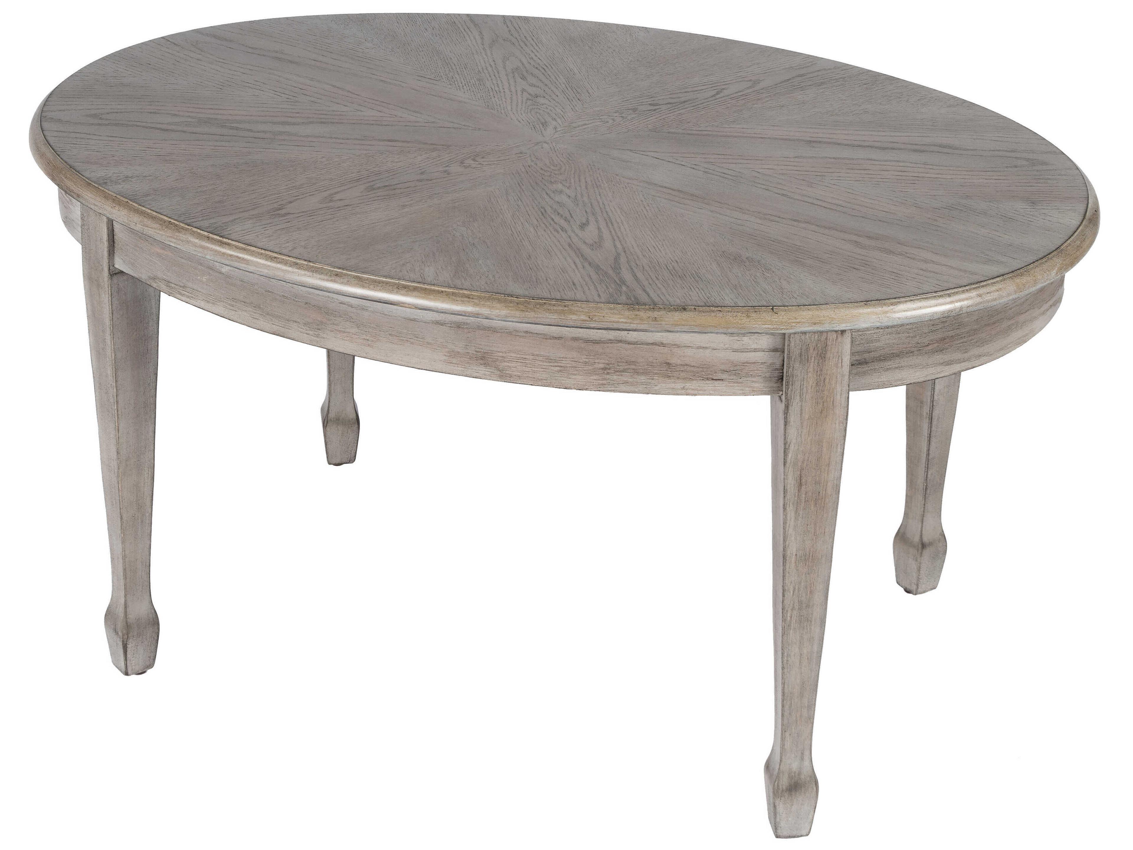 Butler Clayton Oval Driftwood Coffee Table
