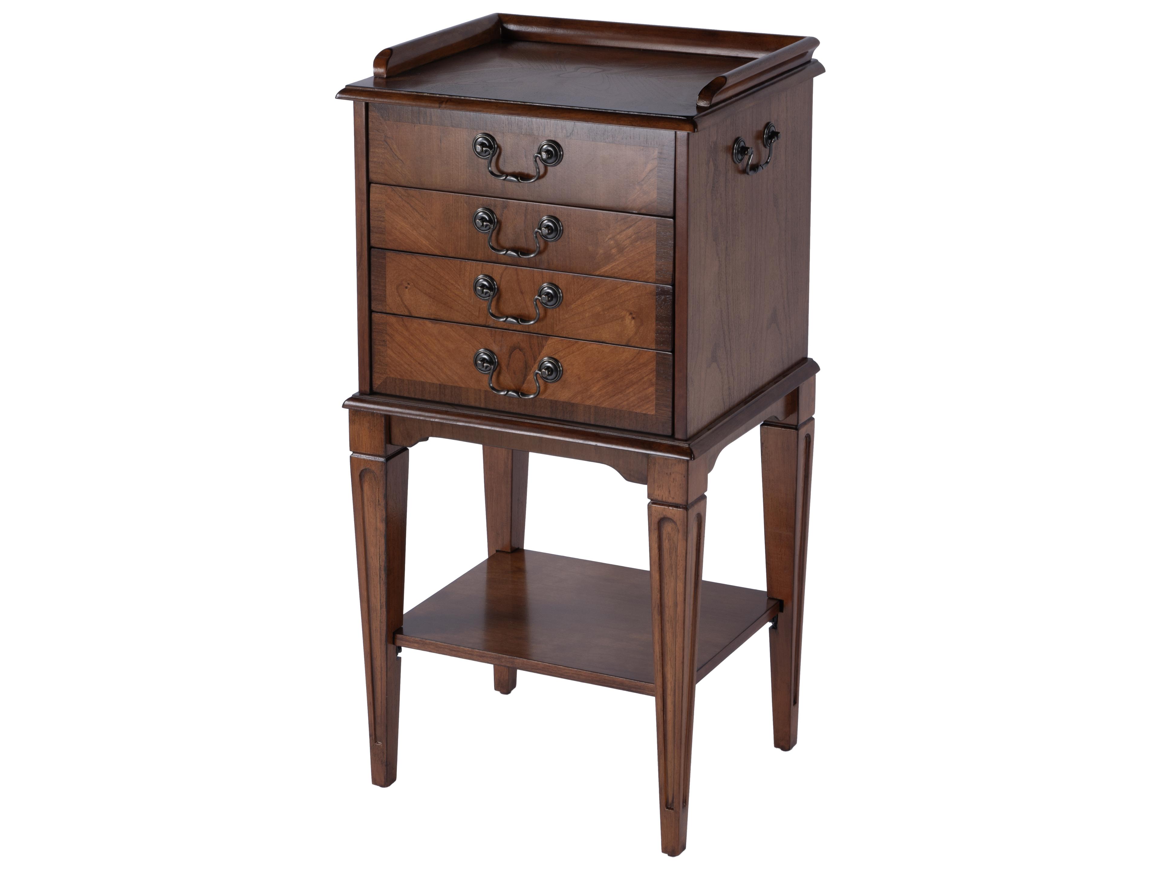 Butler Hardwick 4-Drawers Brown Poplar Wood Dresser