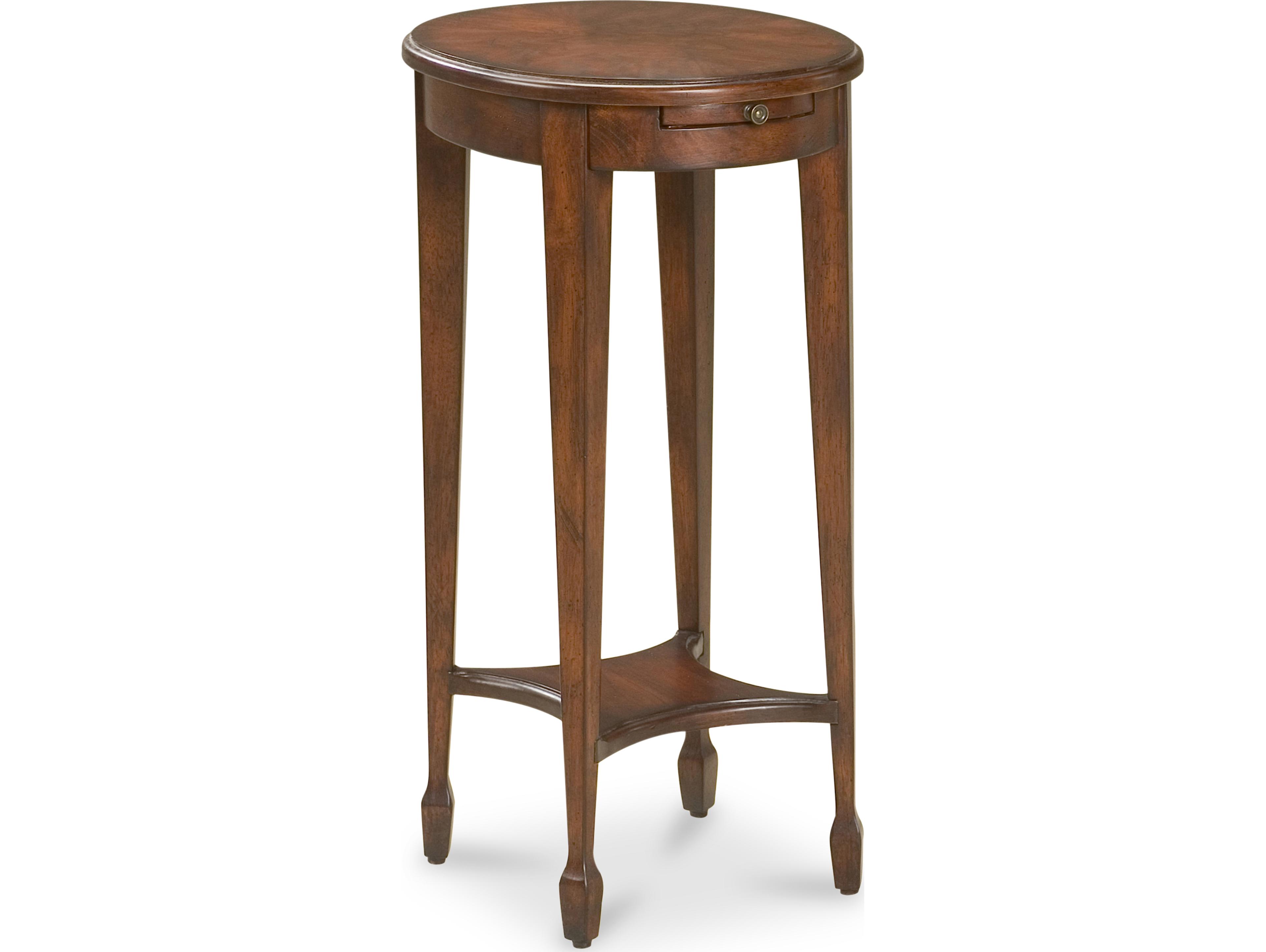 Butler Arielle Oval Wood Cherry End Table