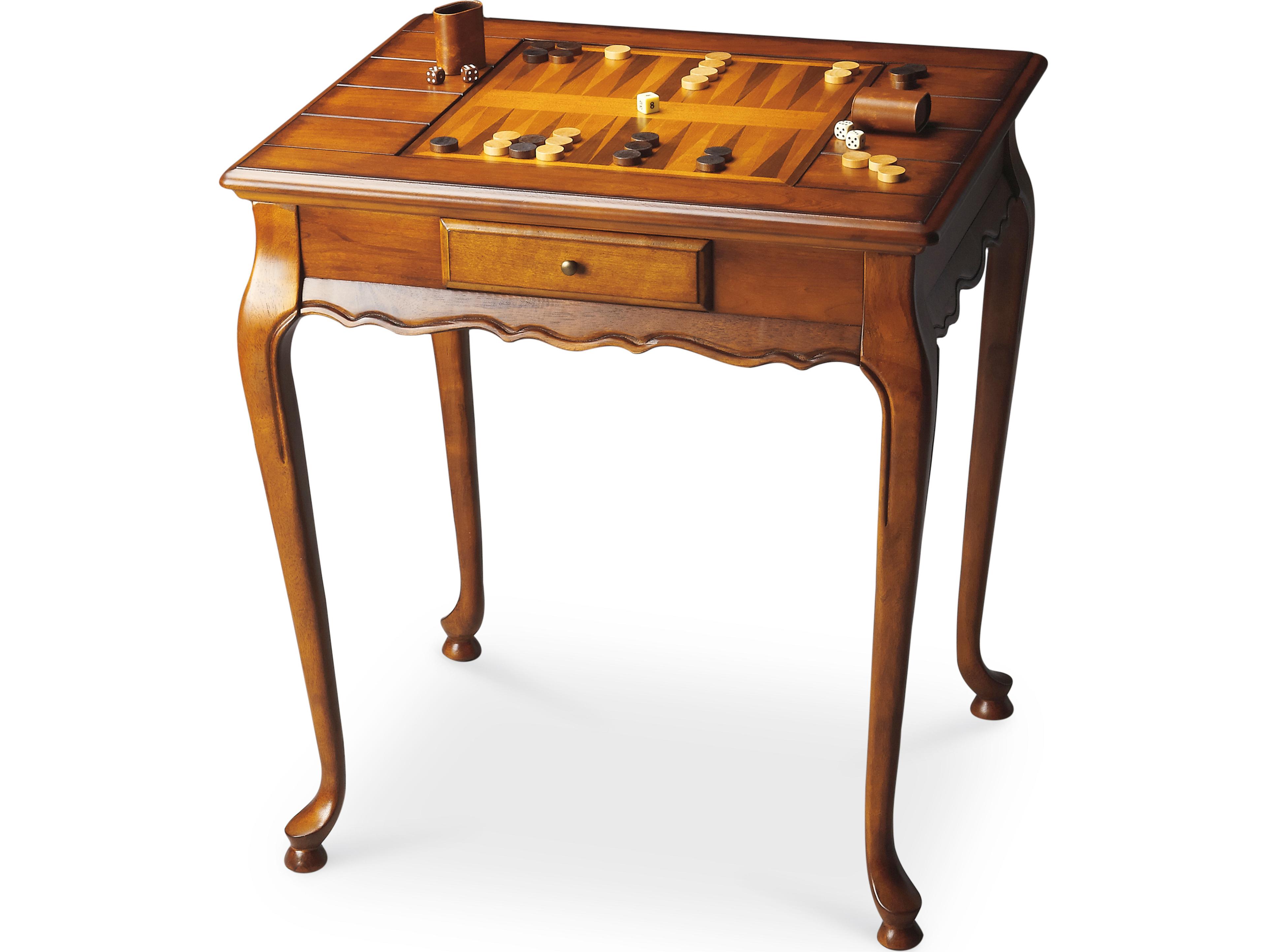 Butler Bannockburn Brown Ash Wood Olive Game Table