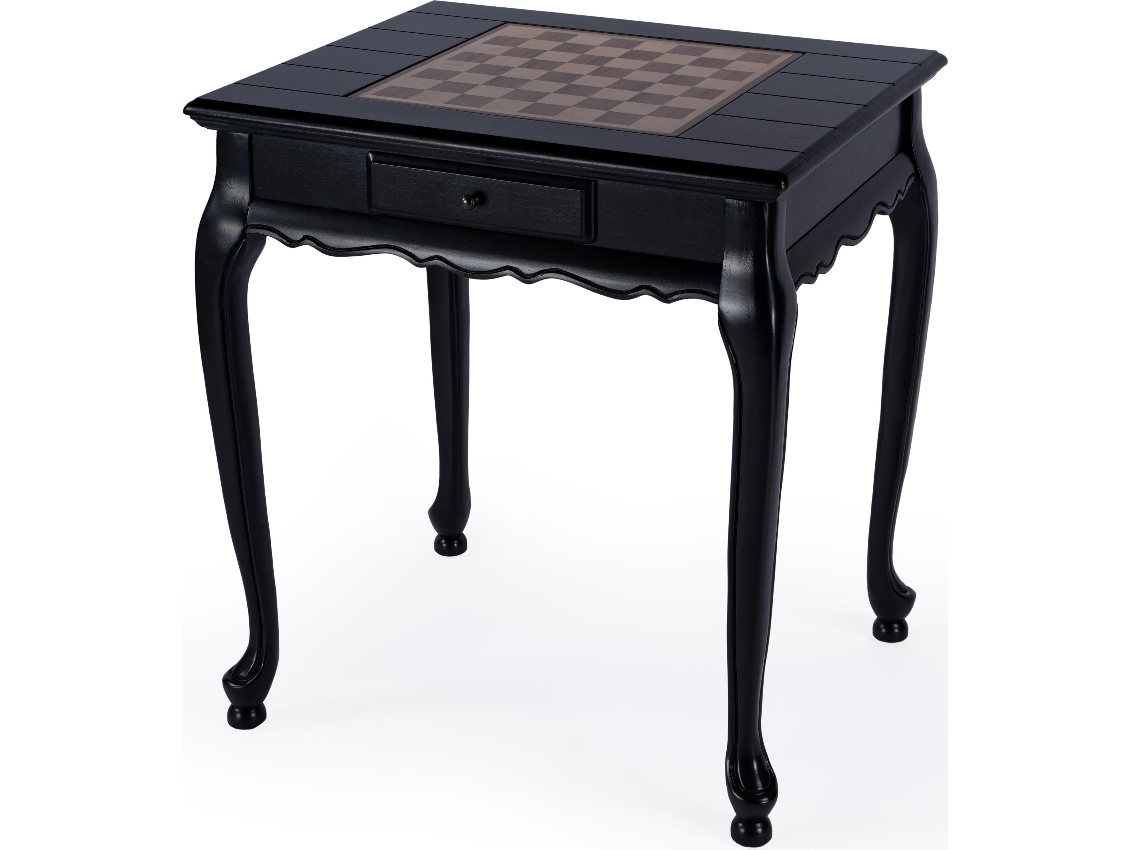 Butler Bannockburn Maple Wood Black Licorice Game Table