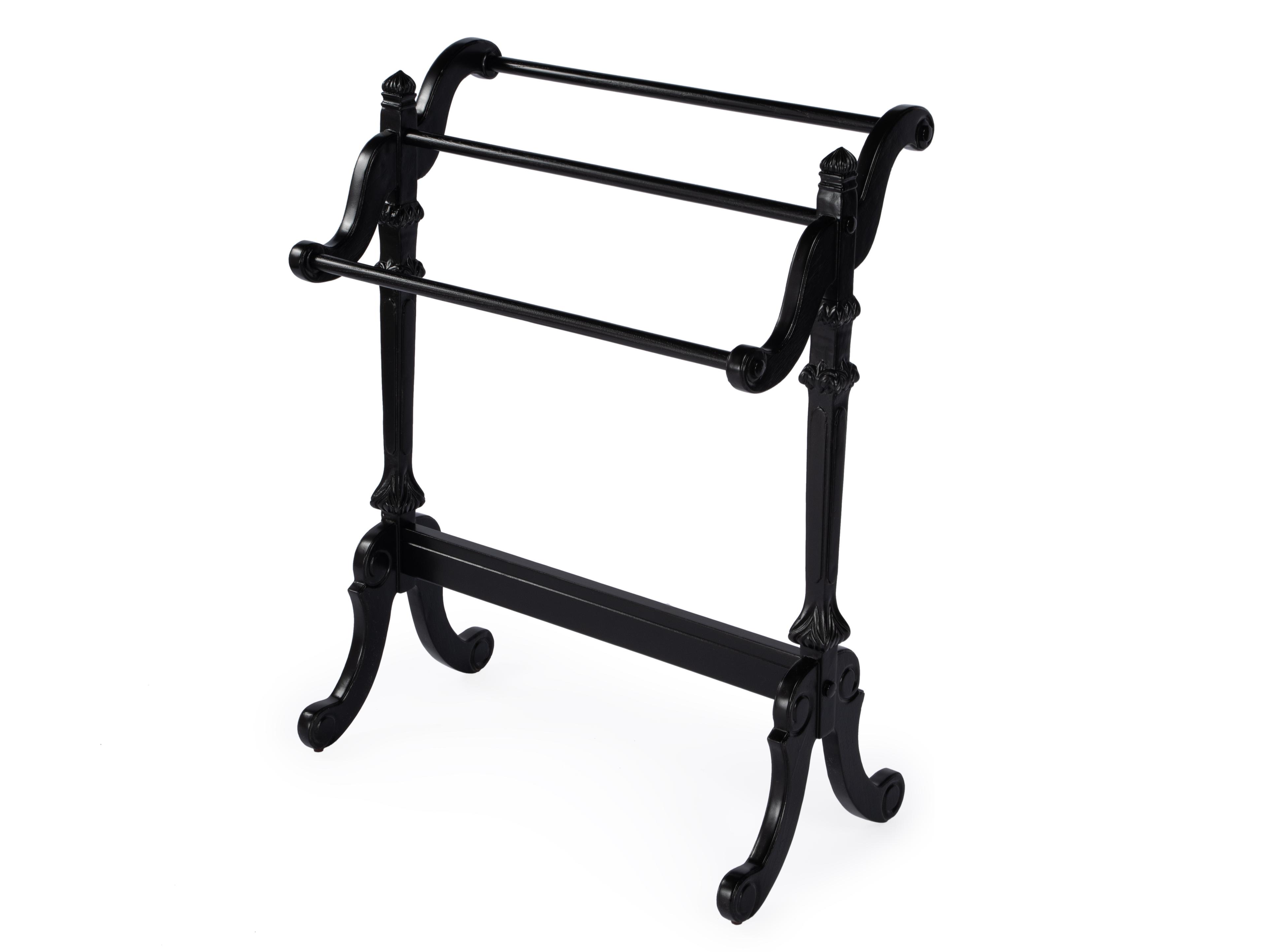 Butler Newhouse Black Licorice Blanket Rack
