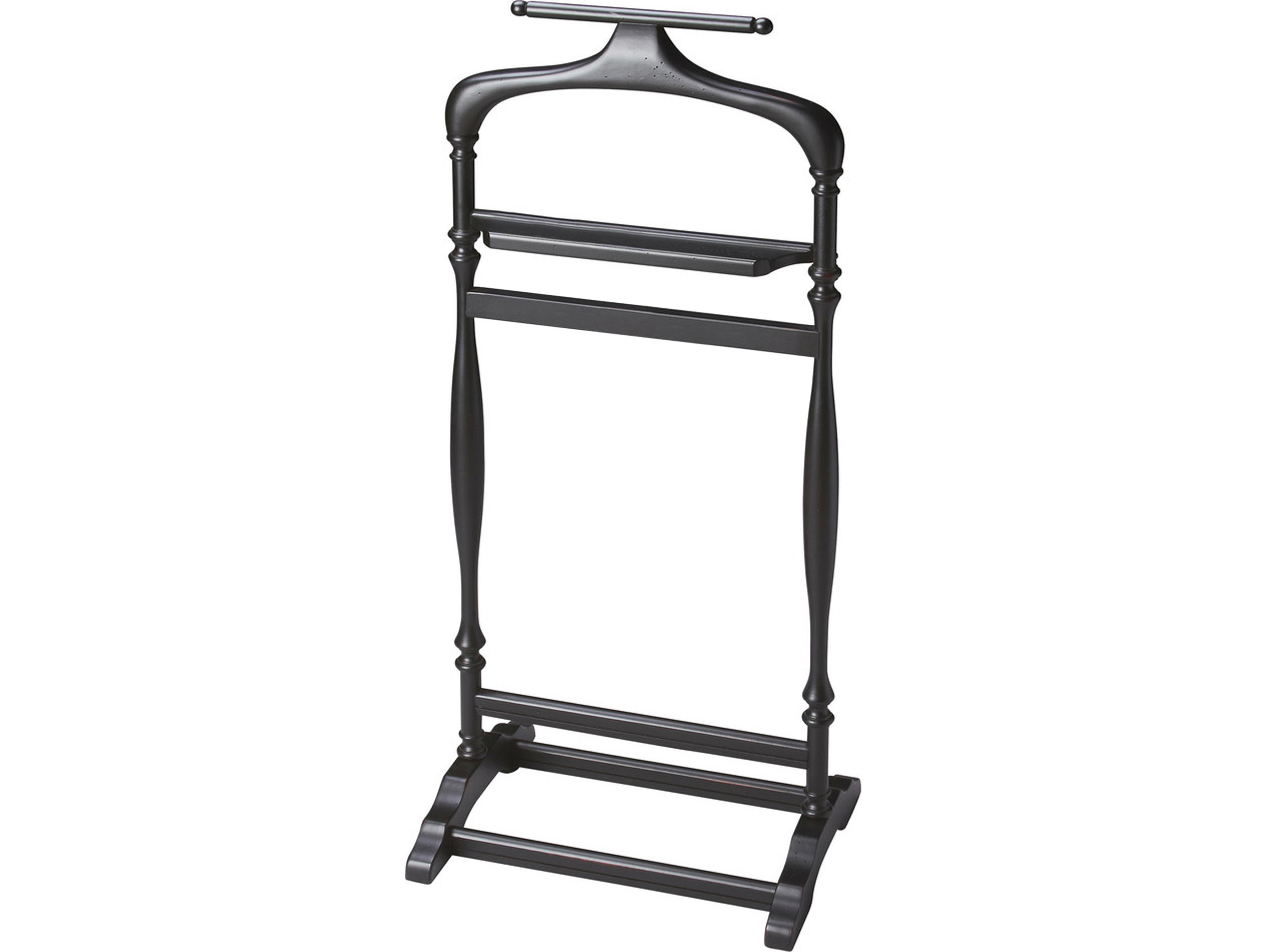 Butler Judson Black Licorice Valet Stand