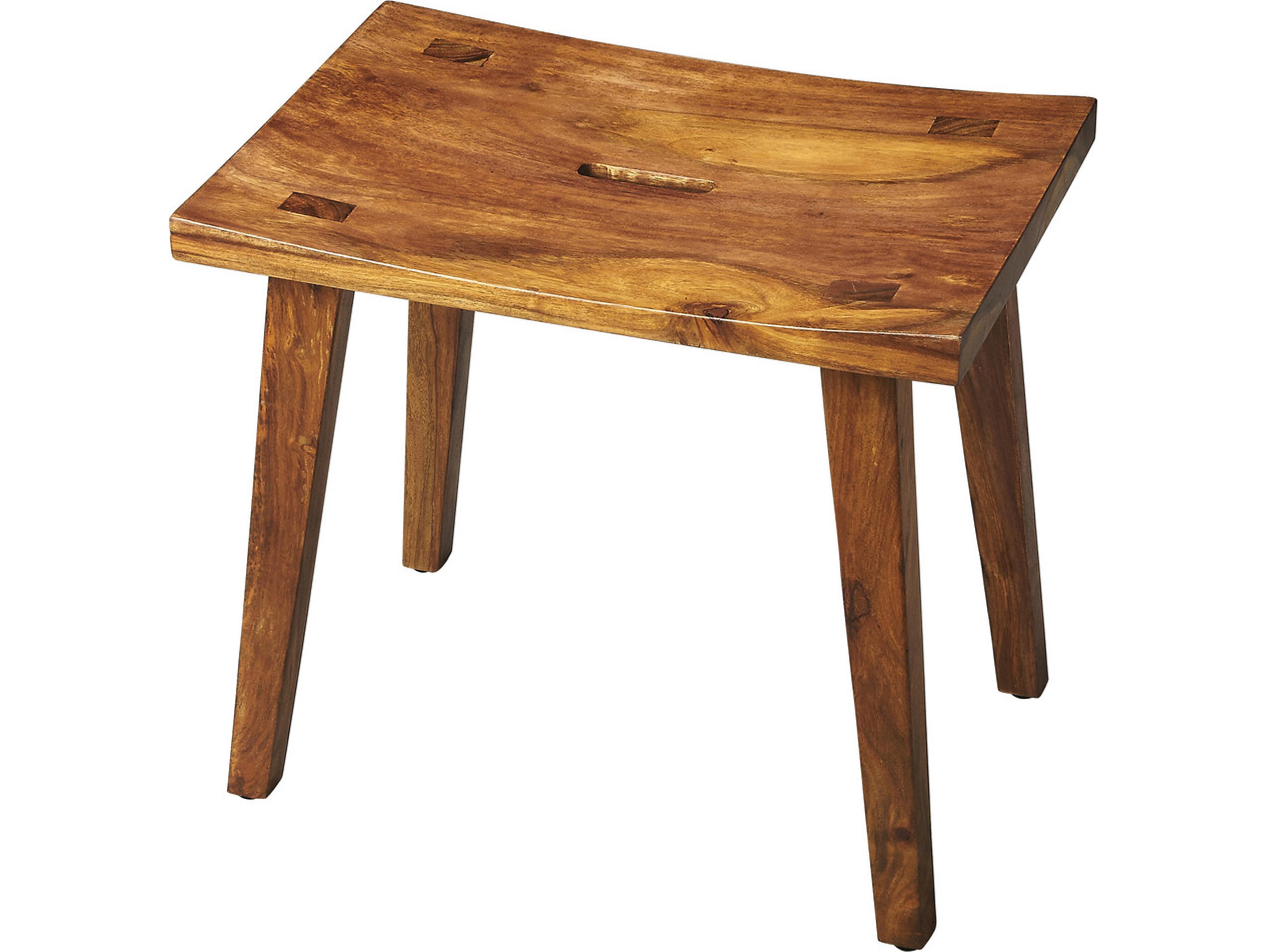 Butler Rohan Brown Accent Stool