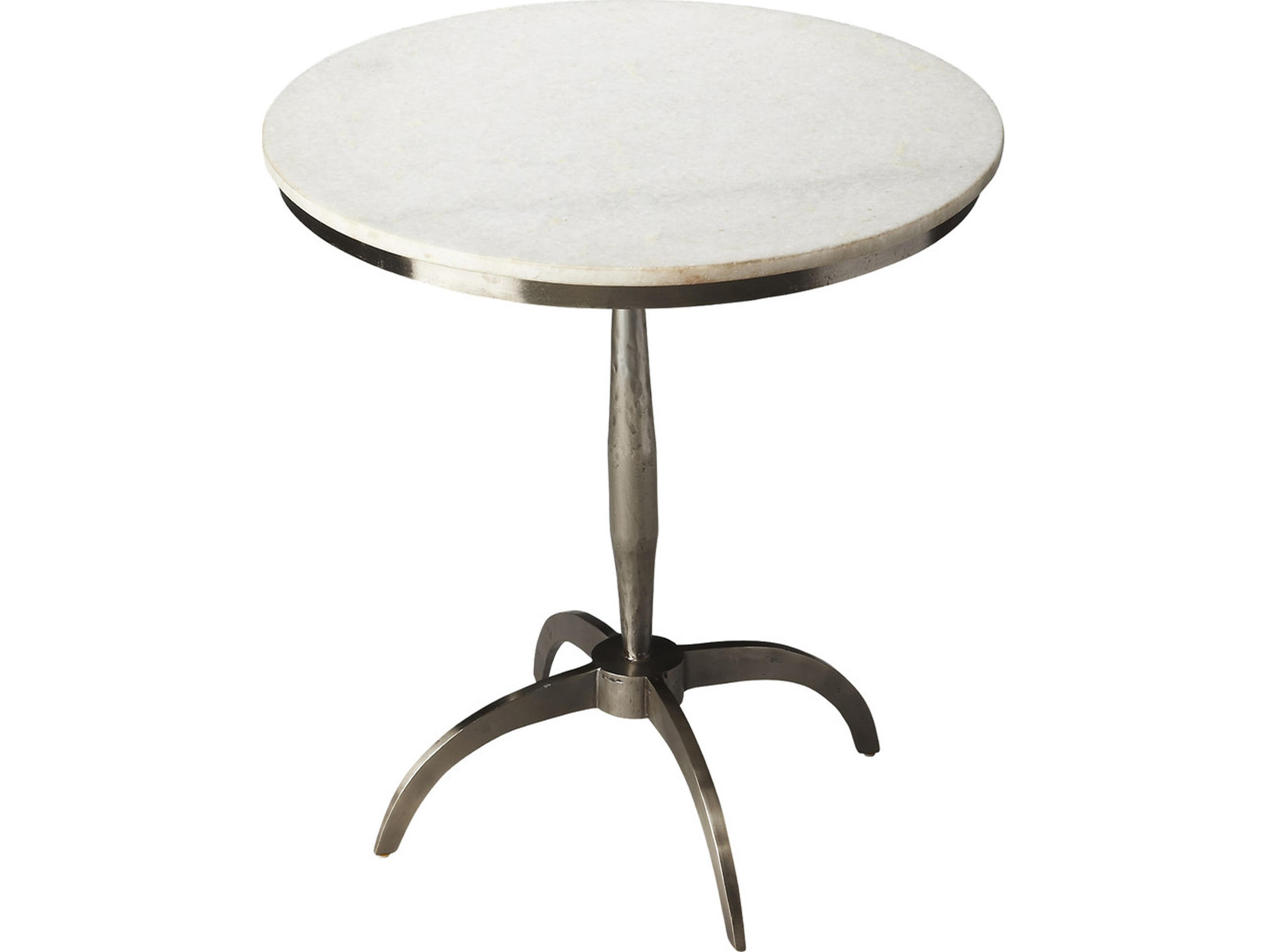 Butler Palmilla Round Marble End Table