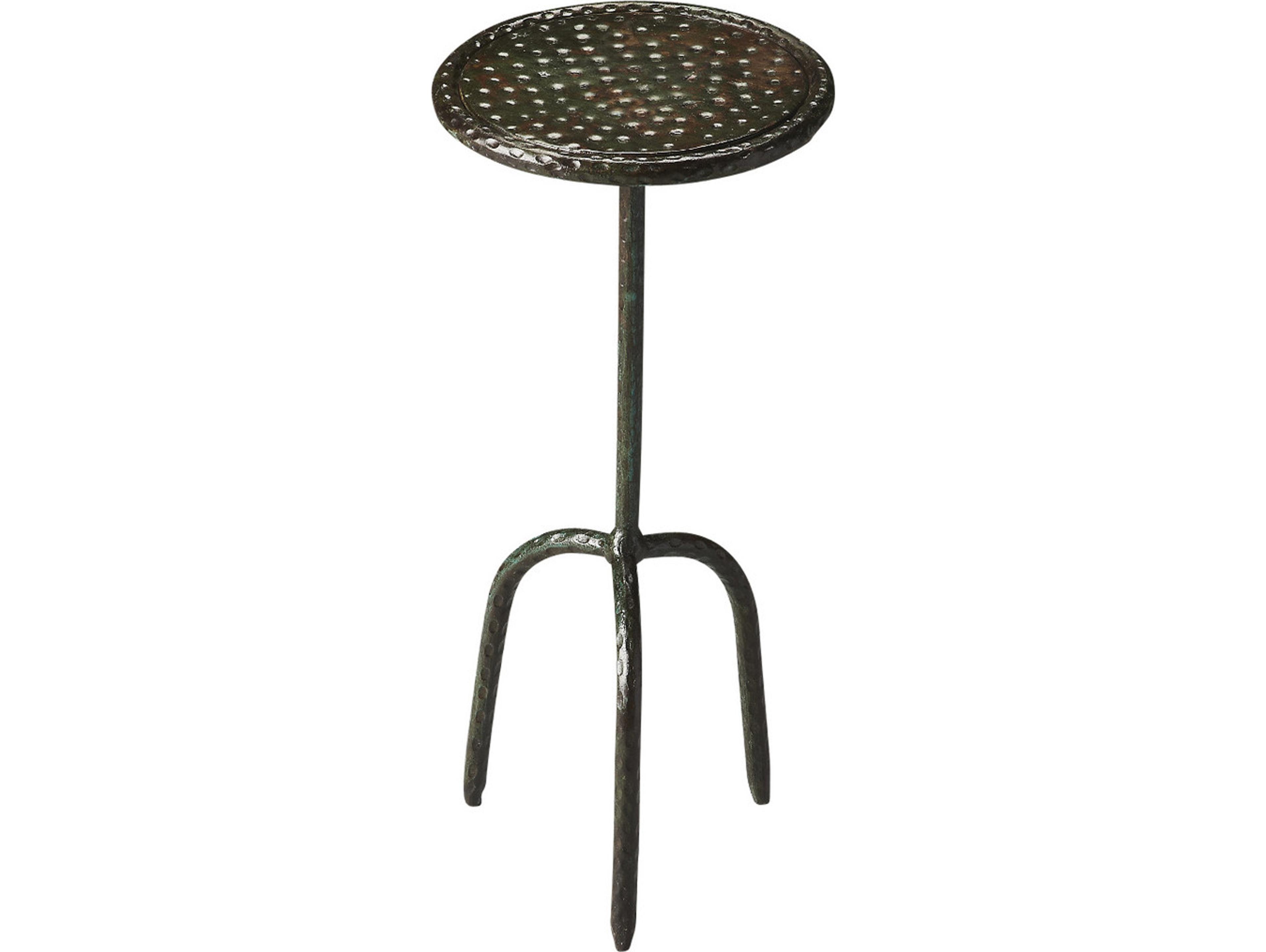 Butler Founders Round Metalworks End Table