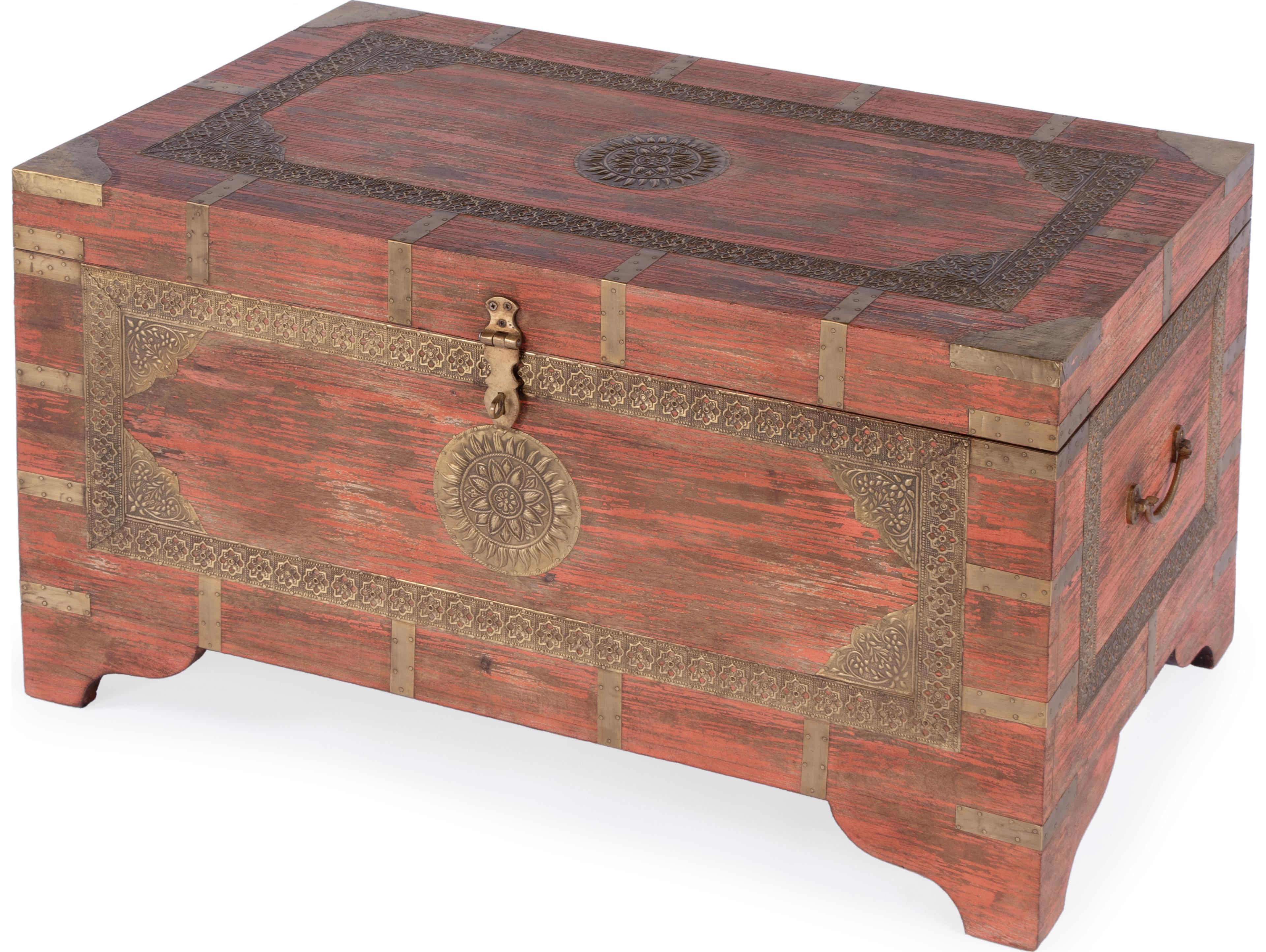 Butler Nador Rectangular Wood Blush Coffee Table