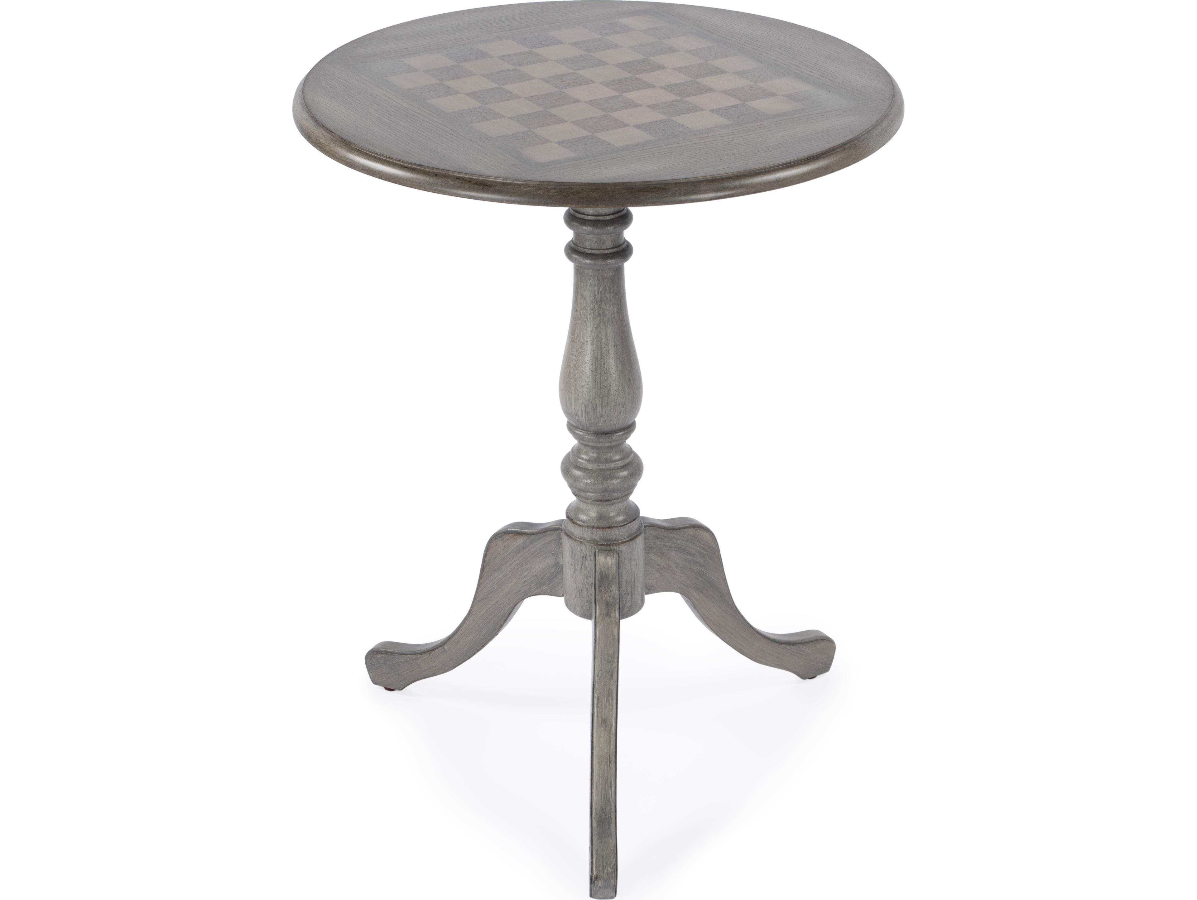 Butler Colbert Maple Wood Powder Gray Game Table