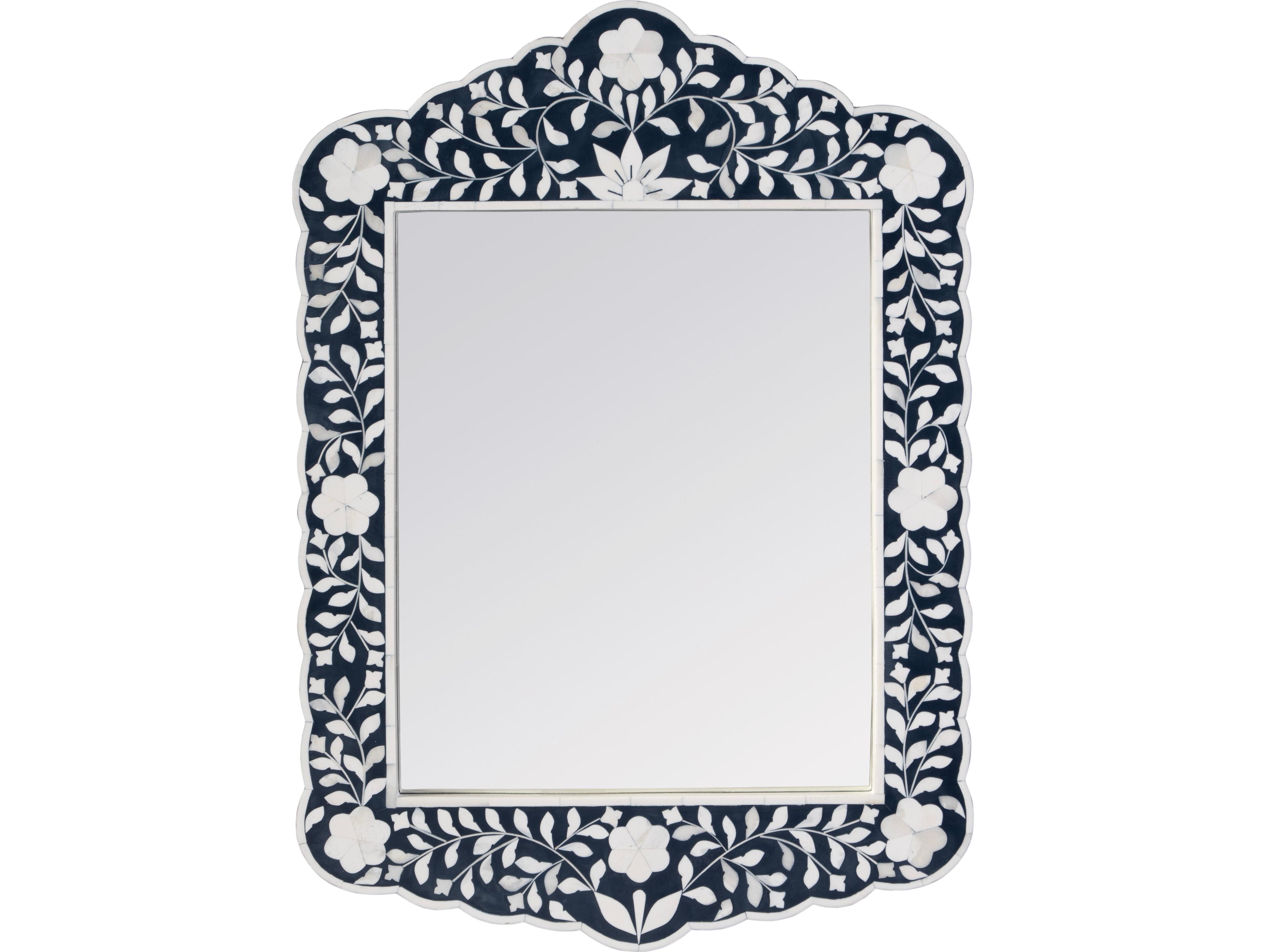 Butler Vivienne Navy Blue Wall Mirror