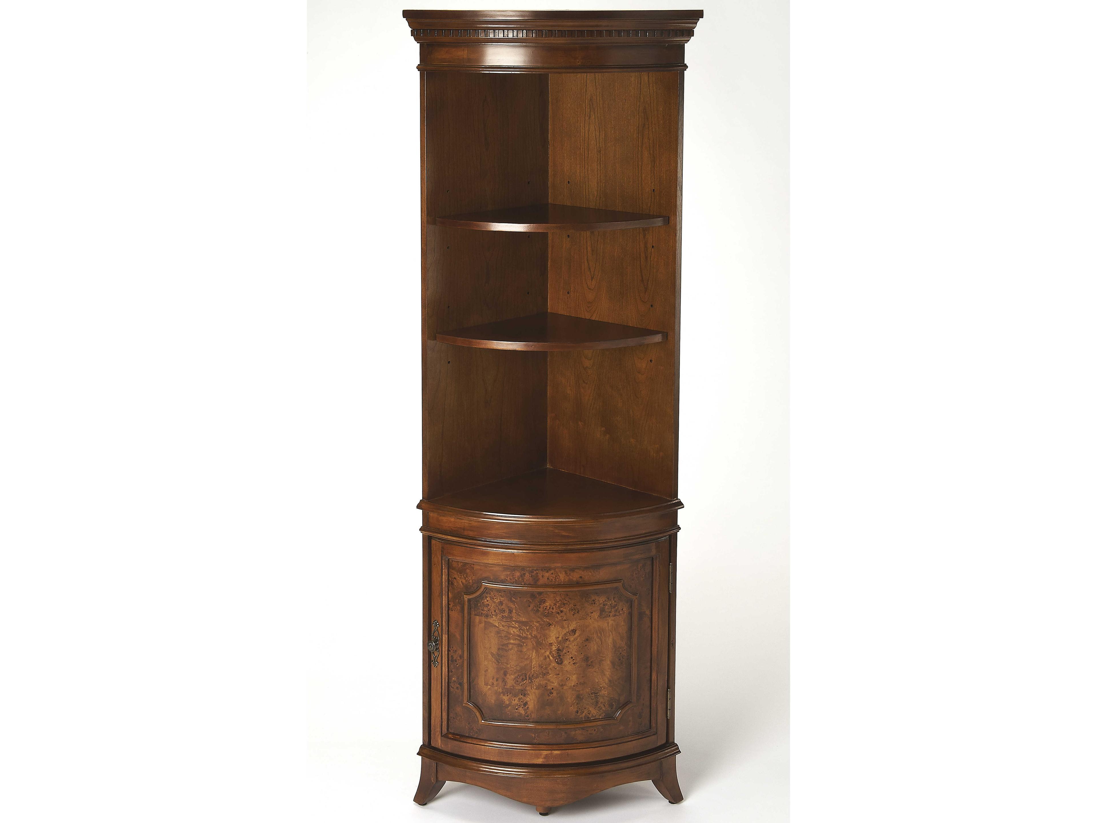 Butler Dowling Olive Ash Brown Poplar Wood Accent Cabinet