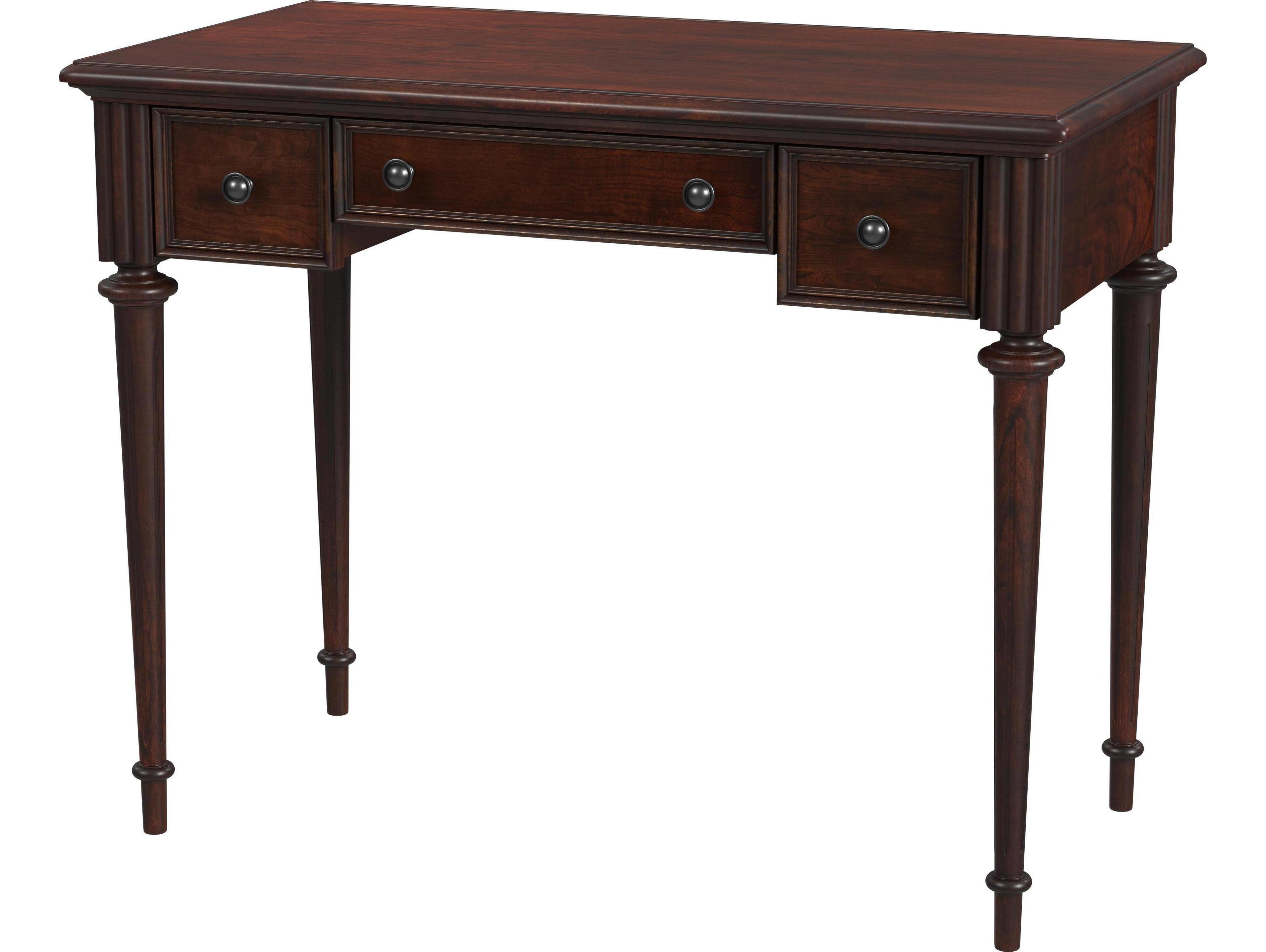 Butler Edmund Cherry Rubberwood Writing Desk