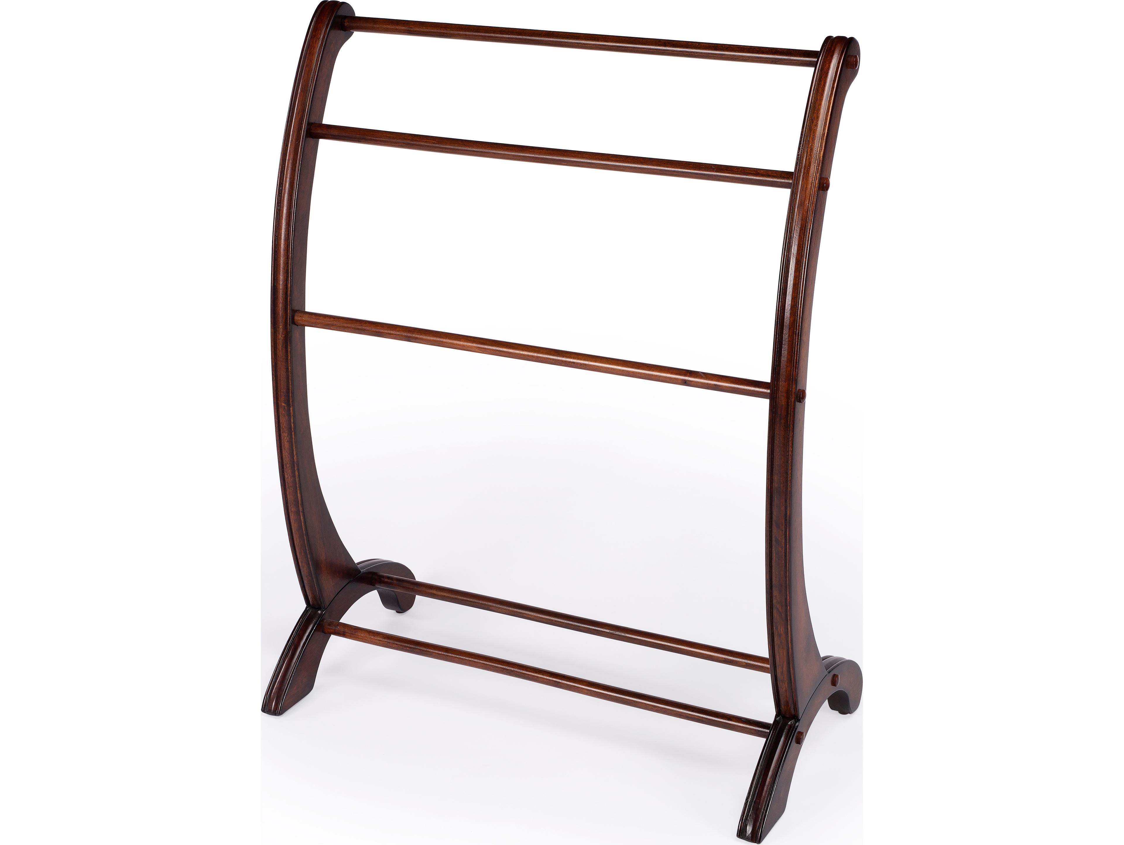 Butler Nathaniel Cherry Blanket Stand