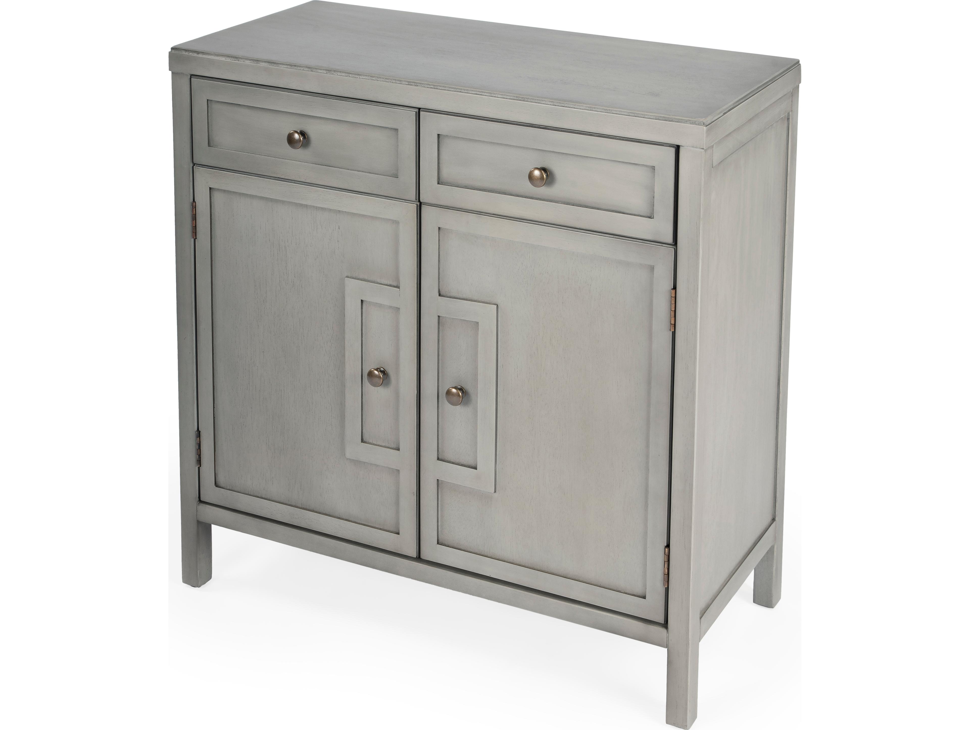 Butler Imperial Gray Accent Cabinet