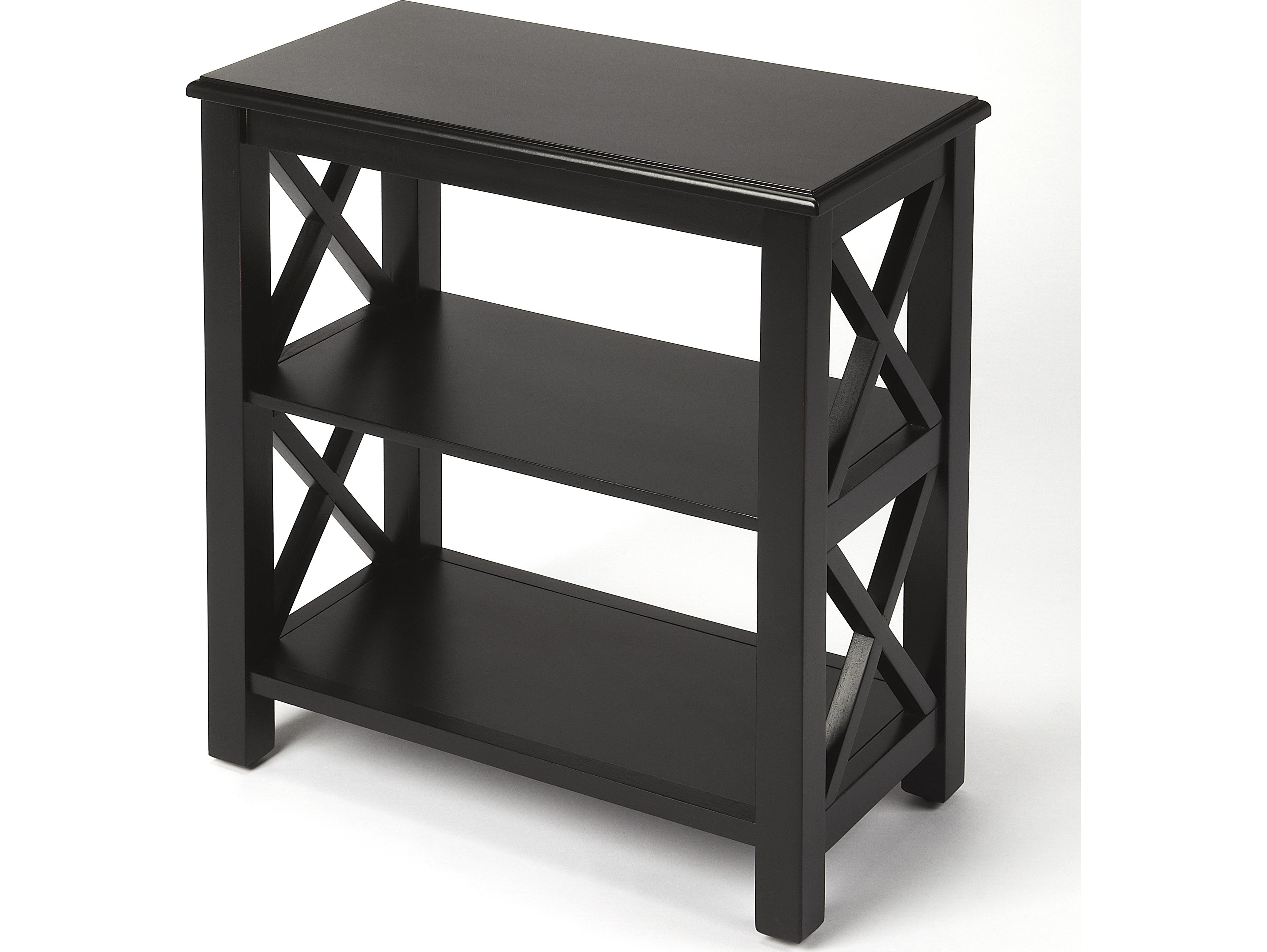 Butler Vance Black Licorice Bookcase