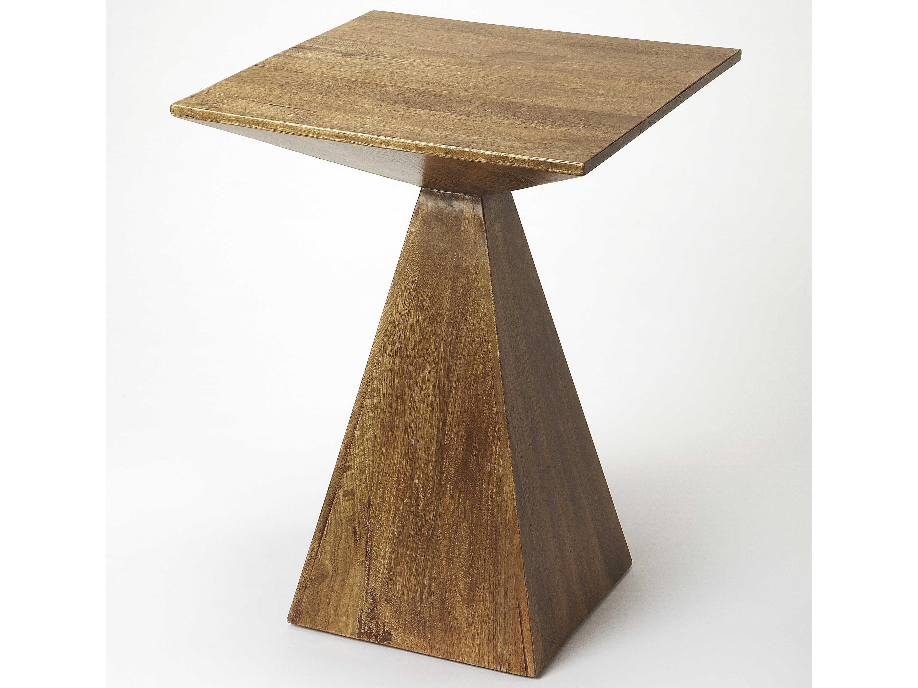 Butler Titus Square Wood Brown End Table