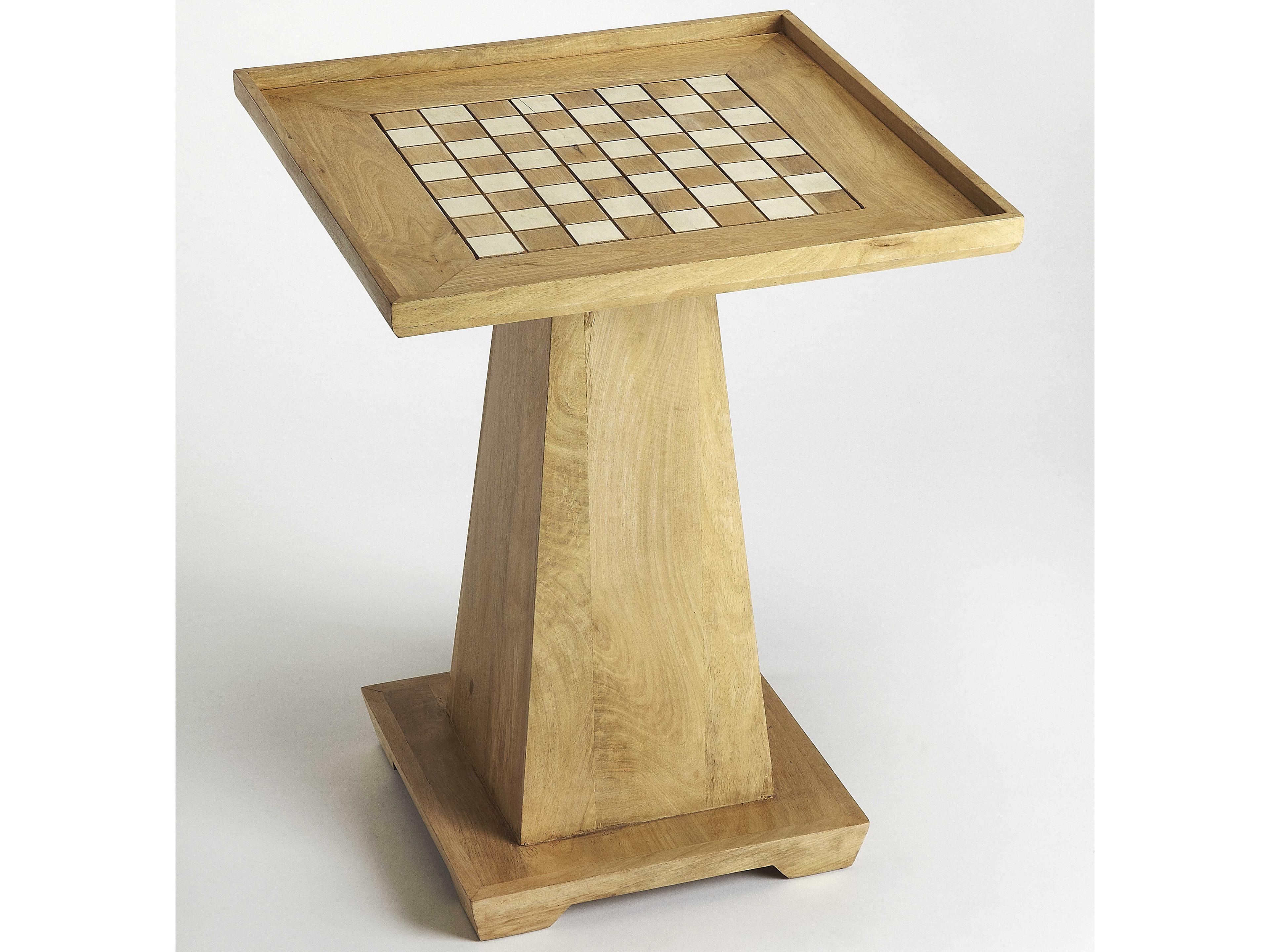 Butler Levon Mango Wood Natural Game Table