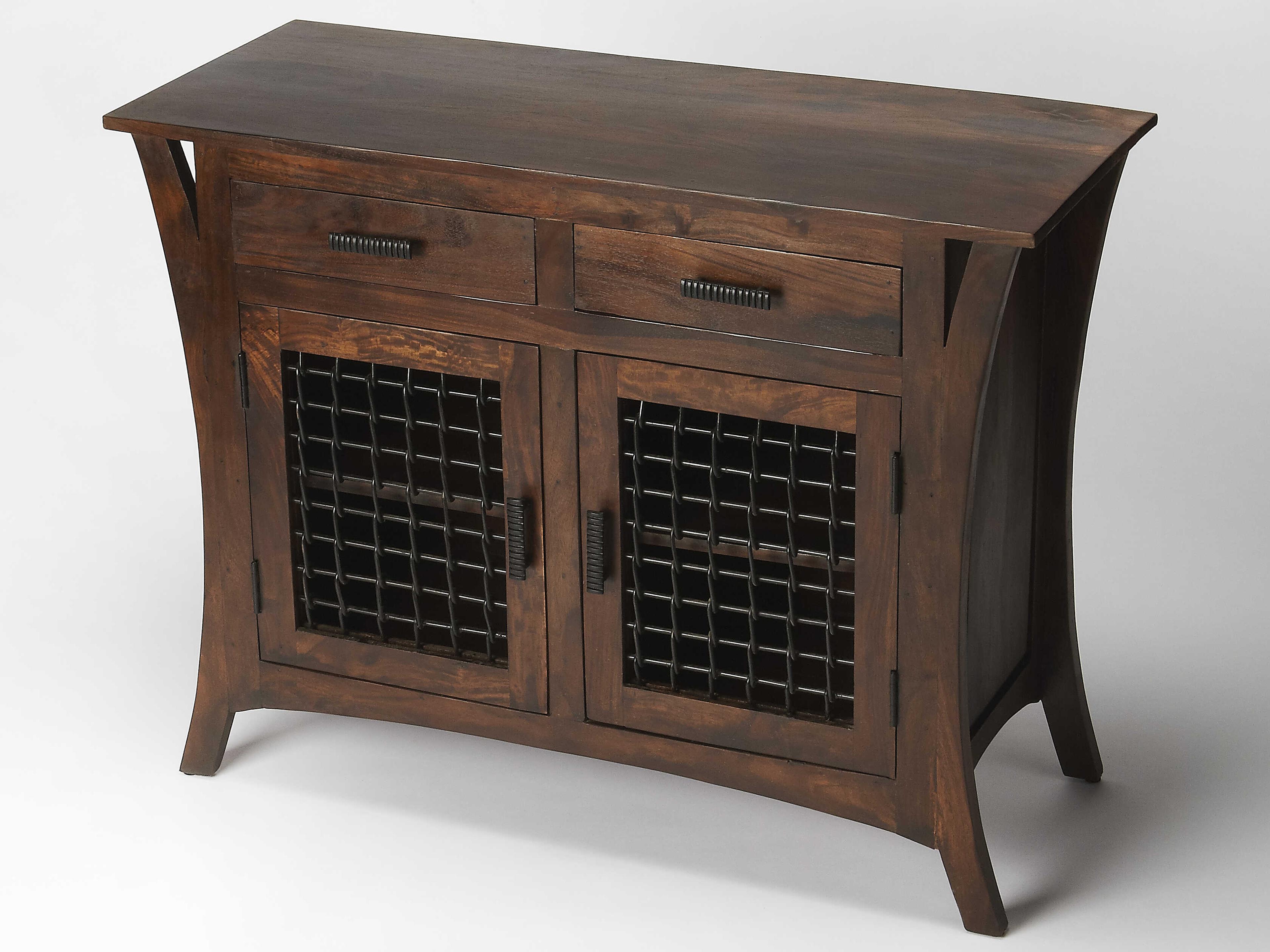 Butler Ako Modern Expressions Brown Mango Wood Accent Chest