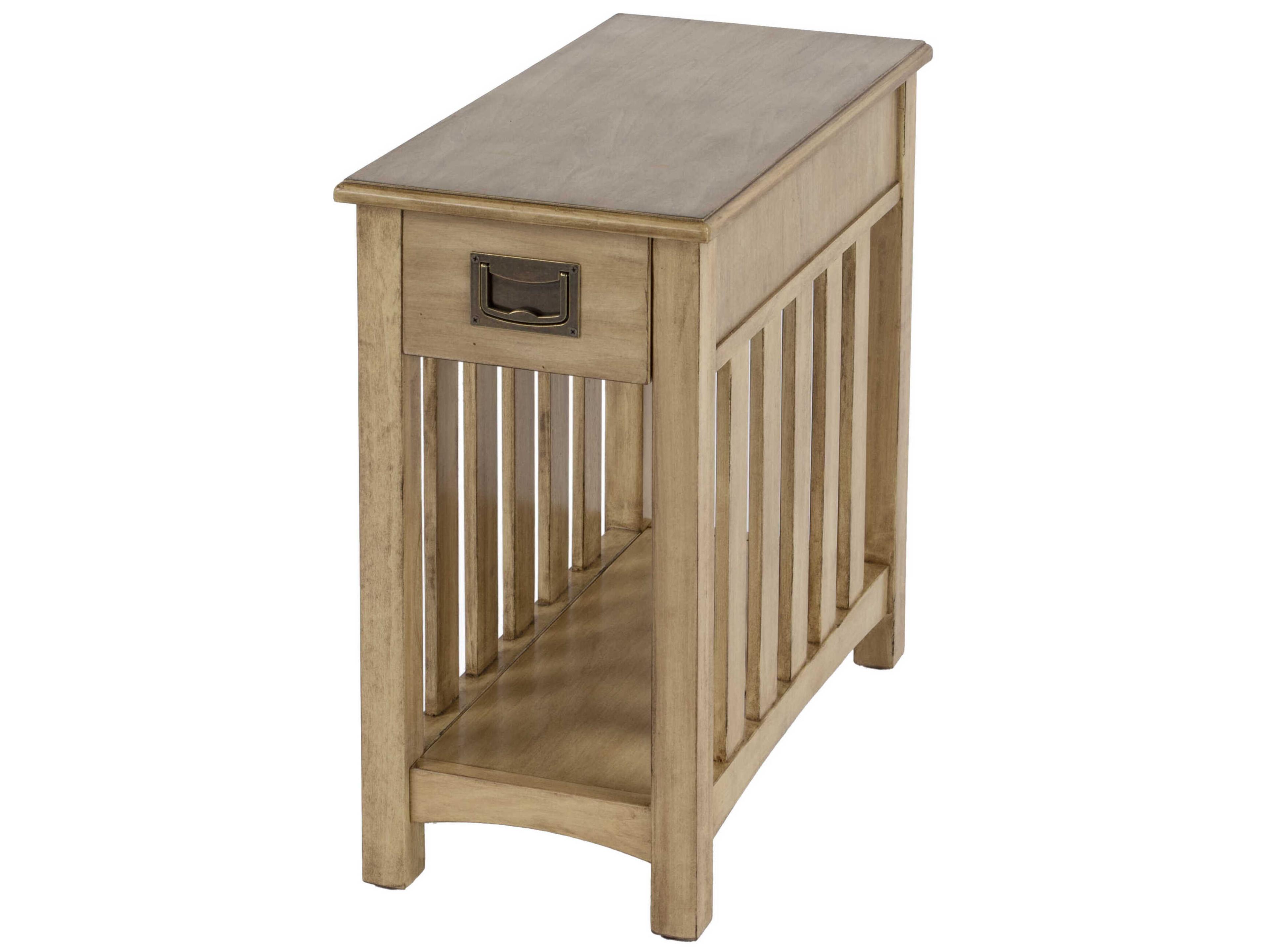 Butler Larina Rectangular Wood Cherry End Table