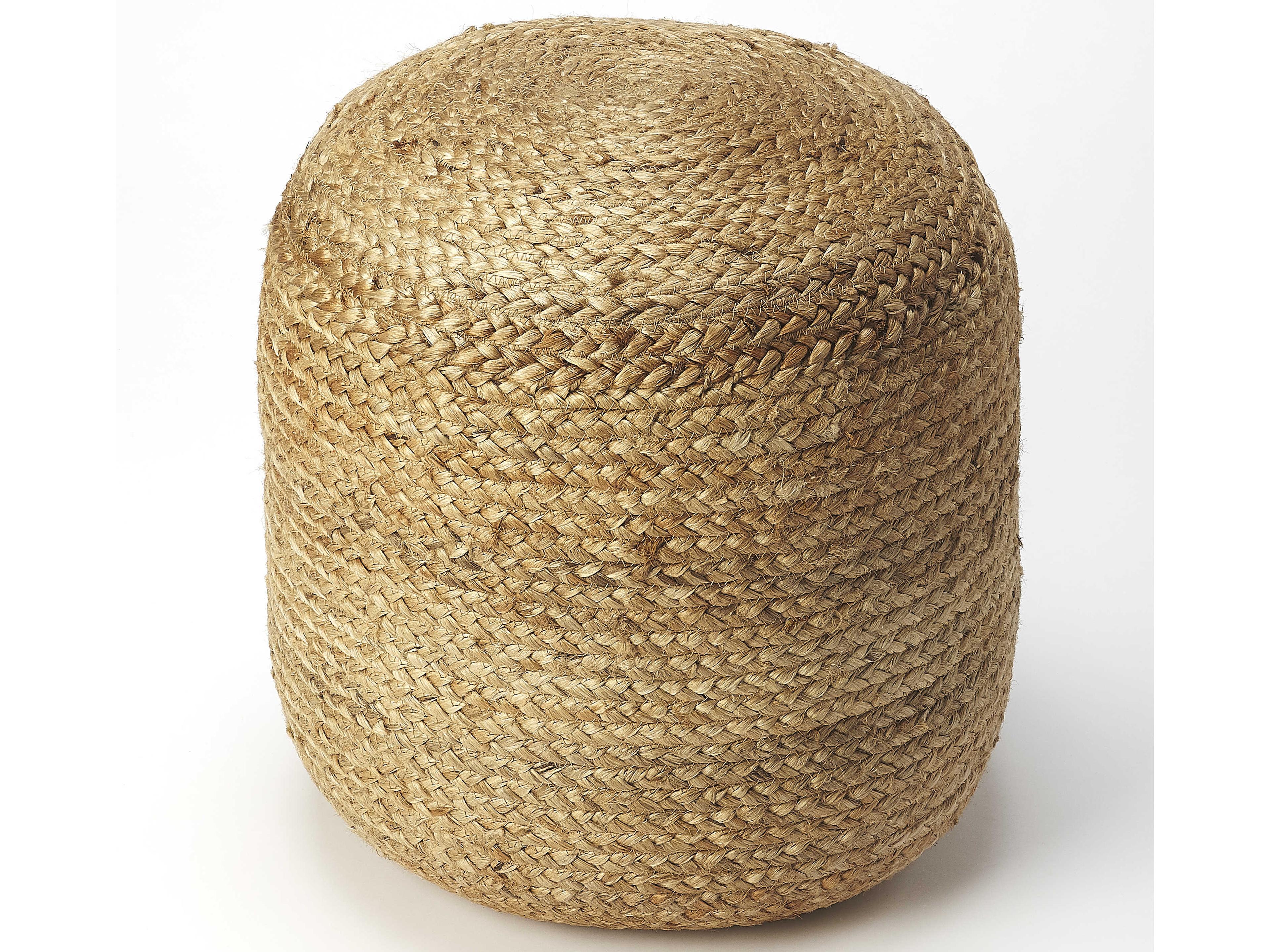 Butler Noosa Brown Beige Pouf