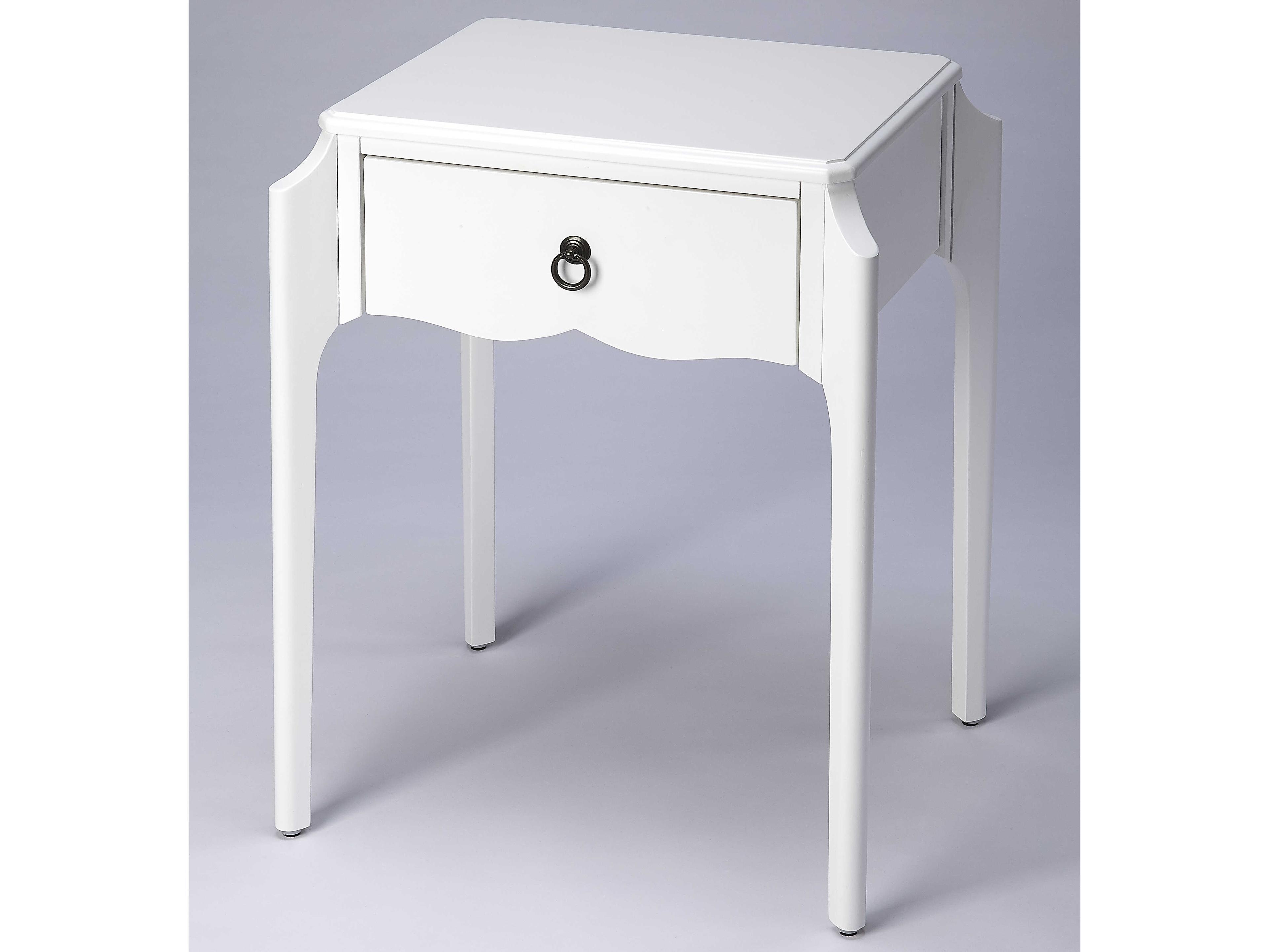 Butler Wilshire 1-Drawer Oak Wood Nightstand