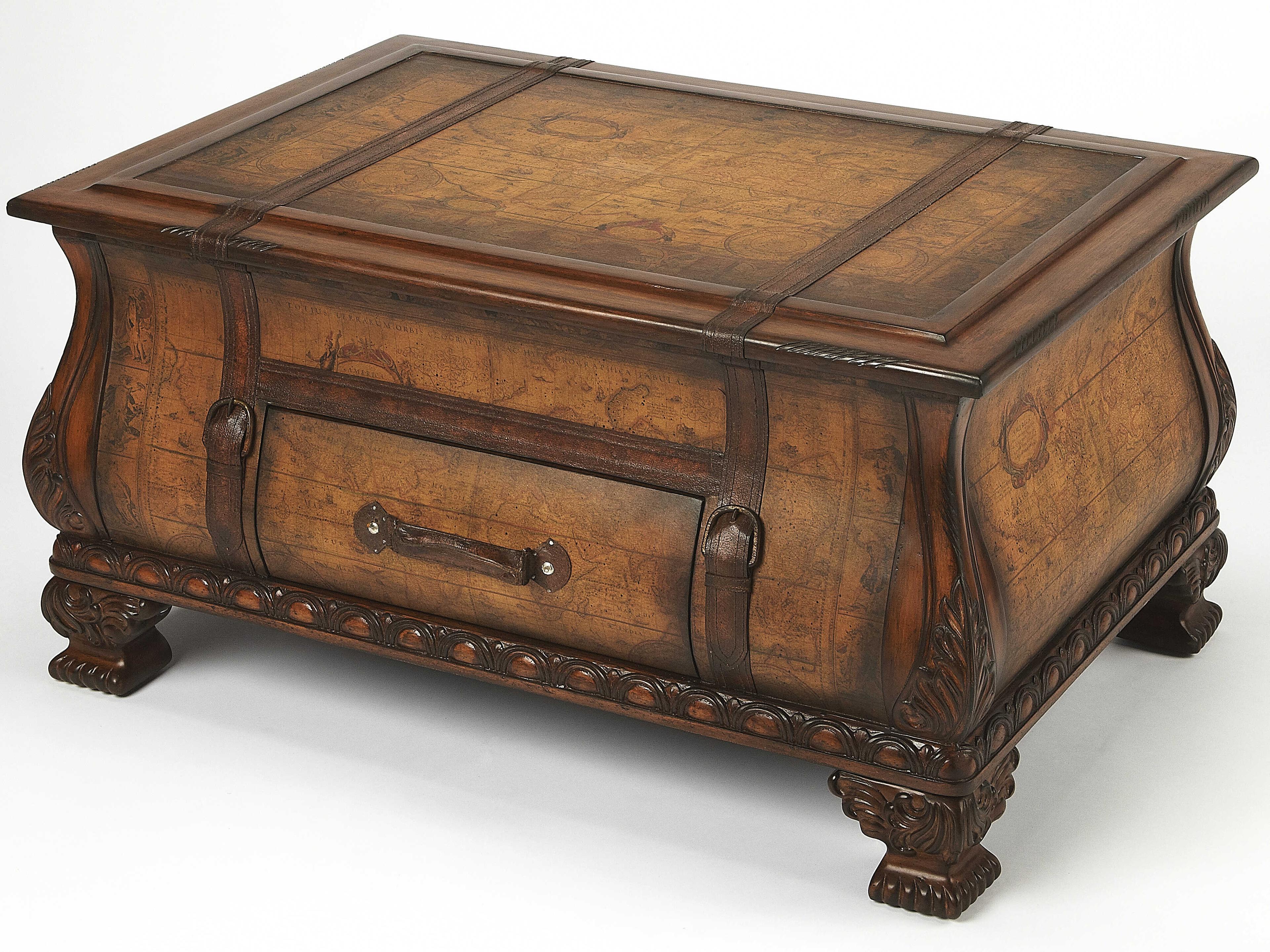 Butler Vasco Rectangular Wood Heritage Coffee Table