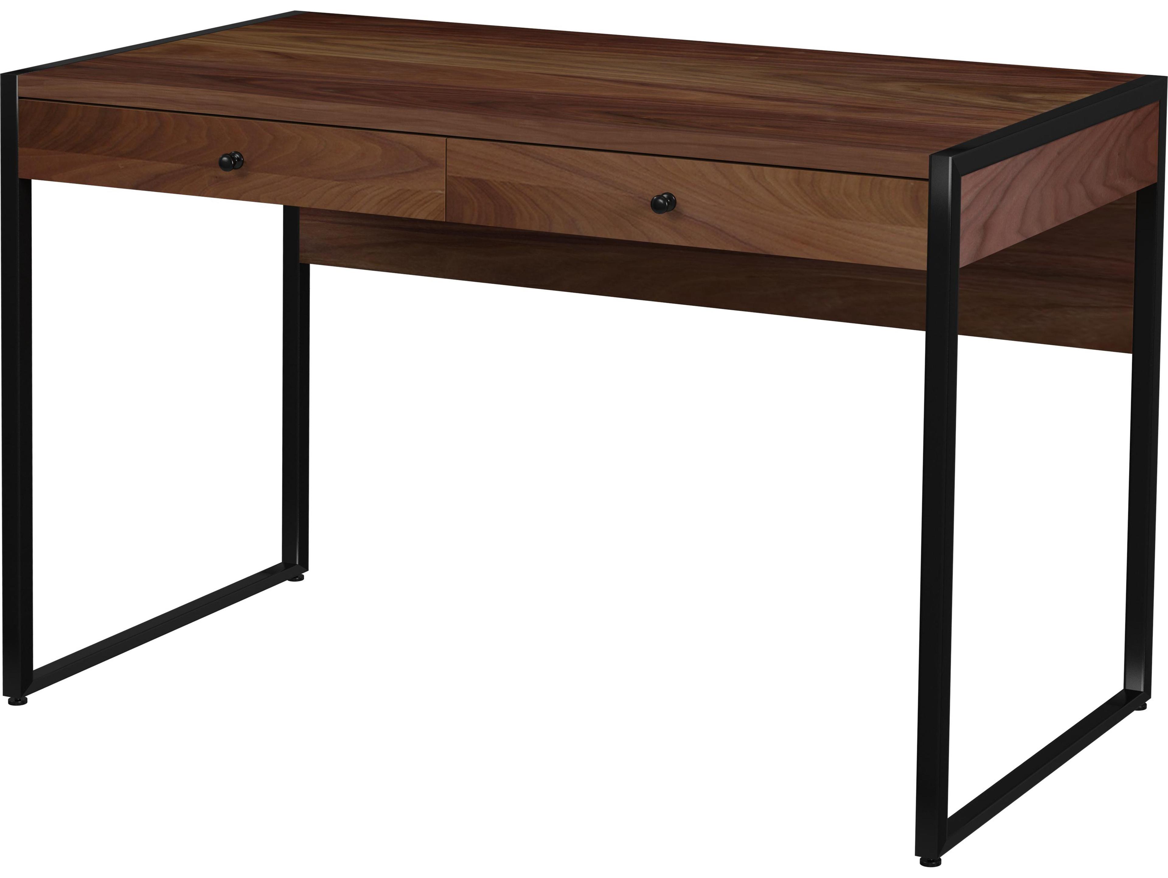 Butler Drake Walnut Brown Wood Writing Desk