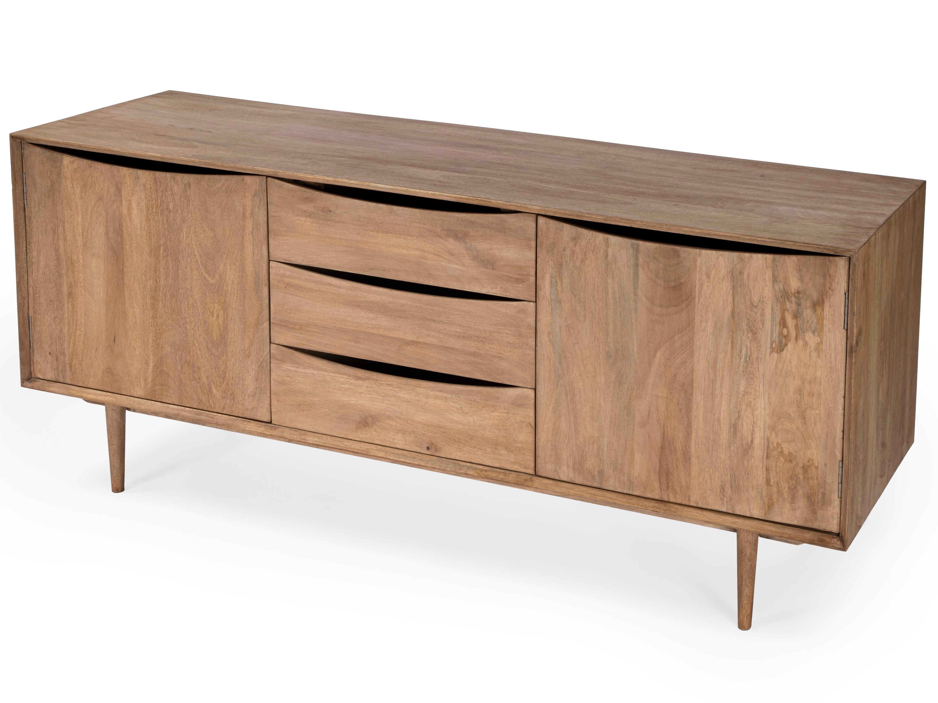 Butler Leonidin 67" Mango Wood Natural Sideboard