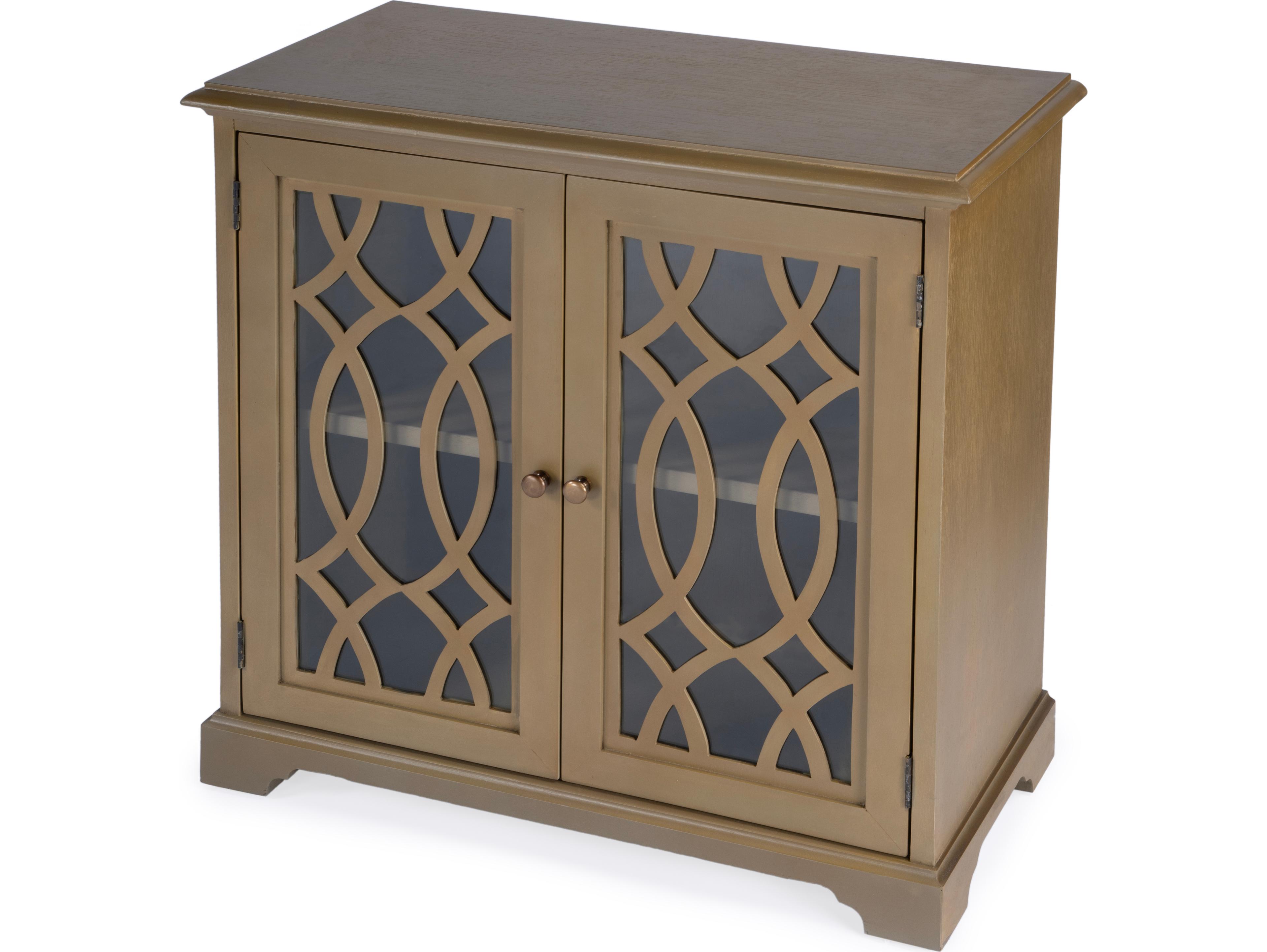 Butler Lee Nutmeg Brown Accent Cabinet