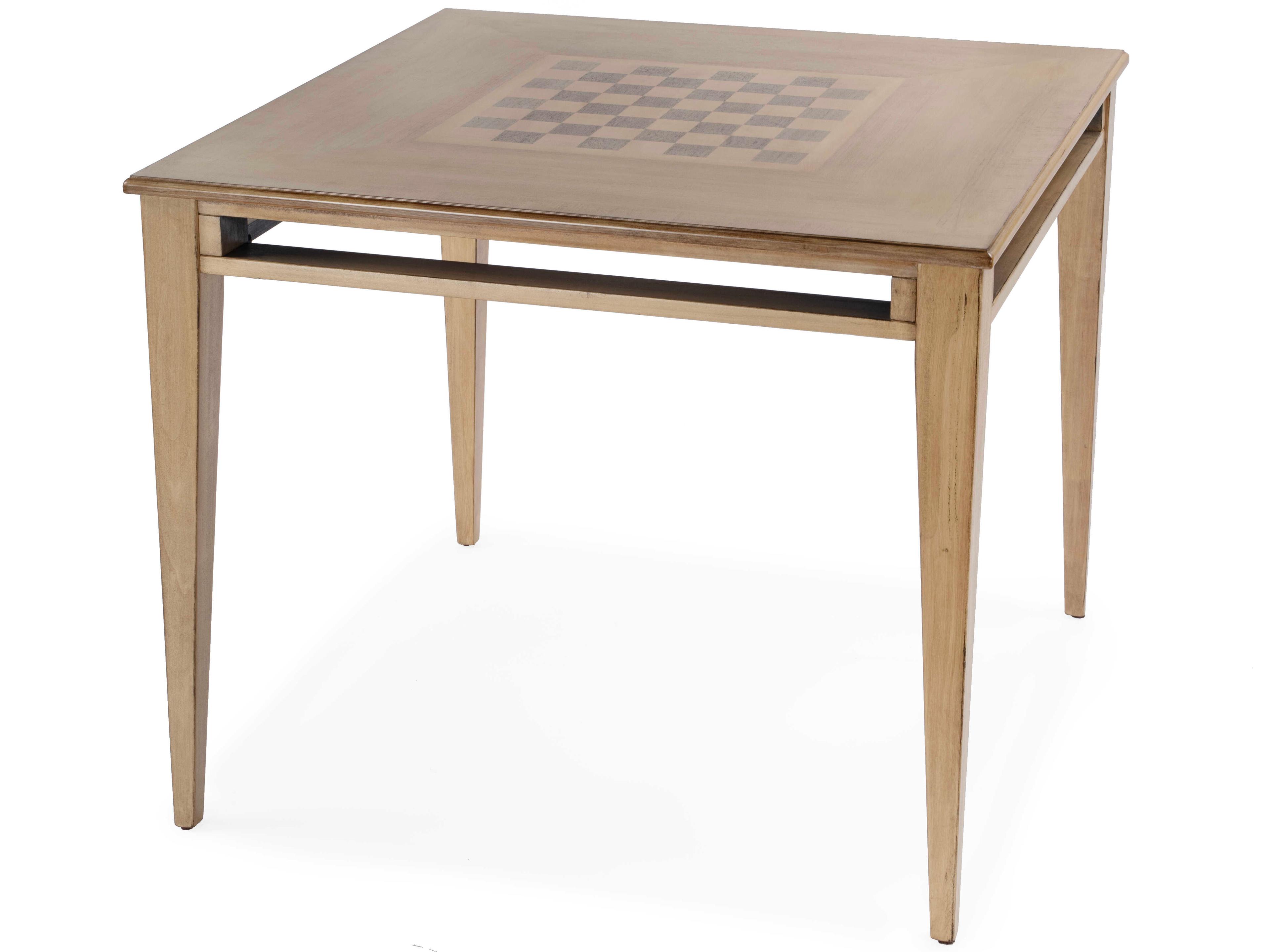 Butler Daltrey Maple Wood Antique Beige Game Table